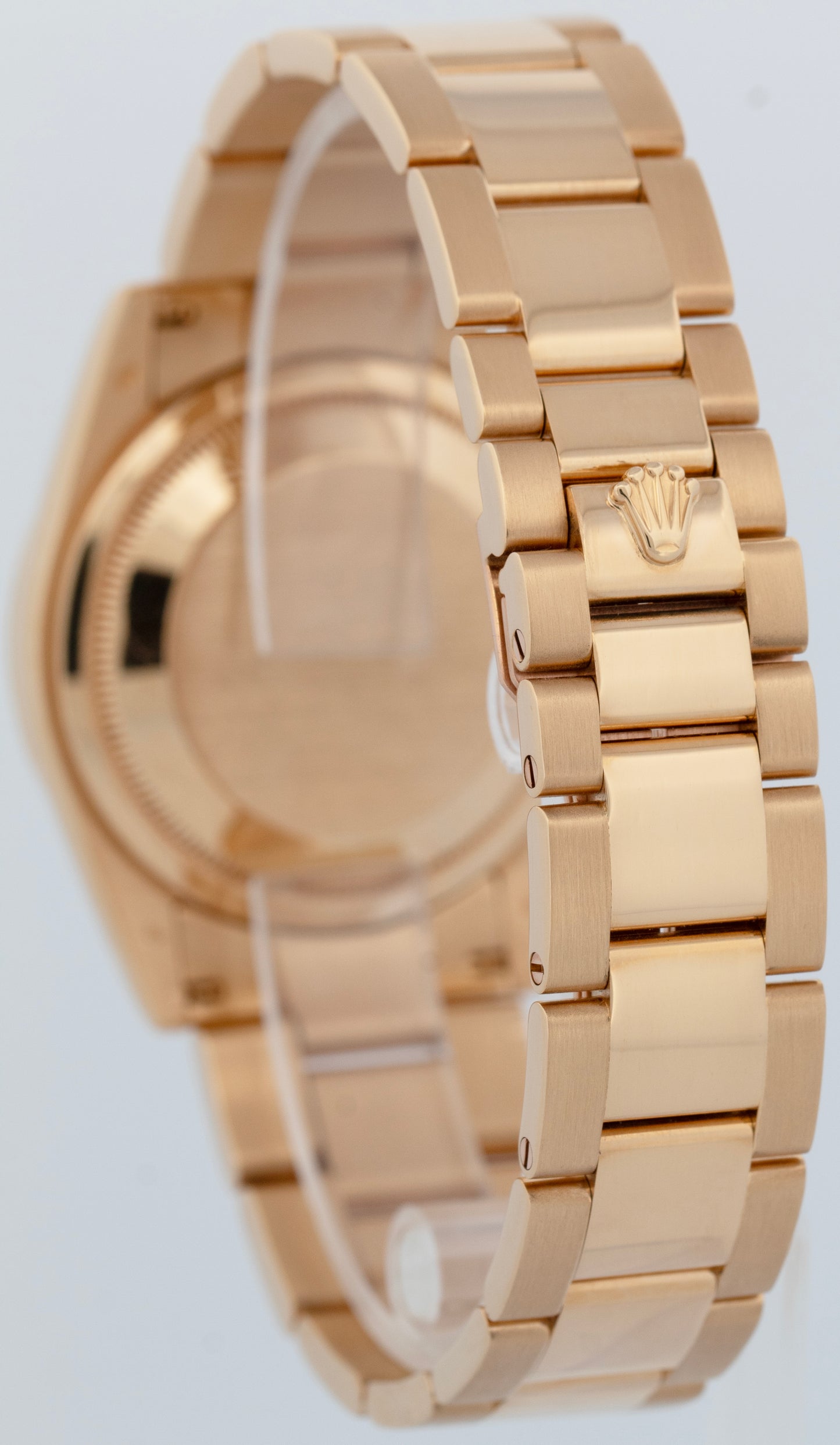 Rolex Day-Date Mother of Pearl 18K Yellow Gold OYSTER BRACELET 36mm Watch 118208