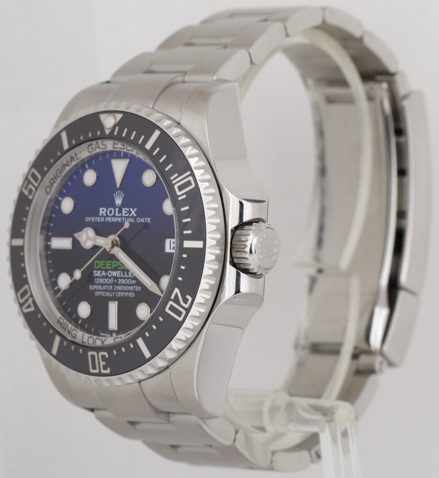 MINT 2024 PAPERS Rolex Sea-Dweller Deepsea JAMES CAMERON Blue 44mm 136660 BOX