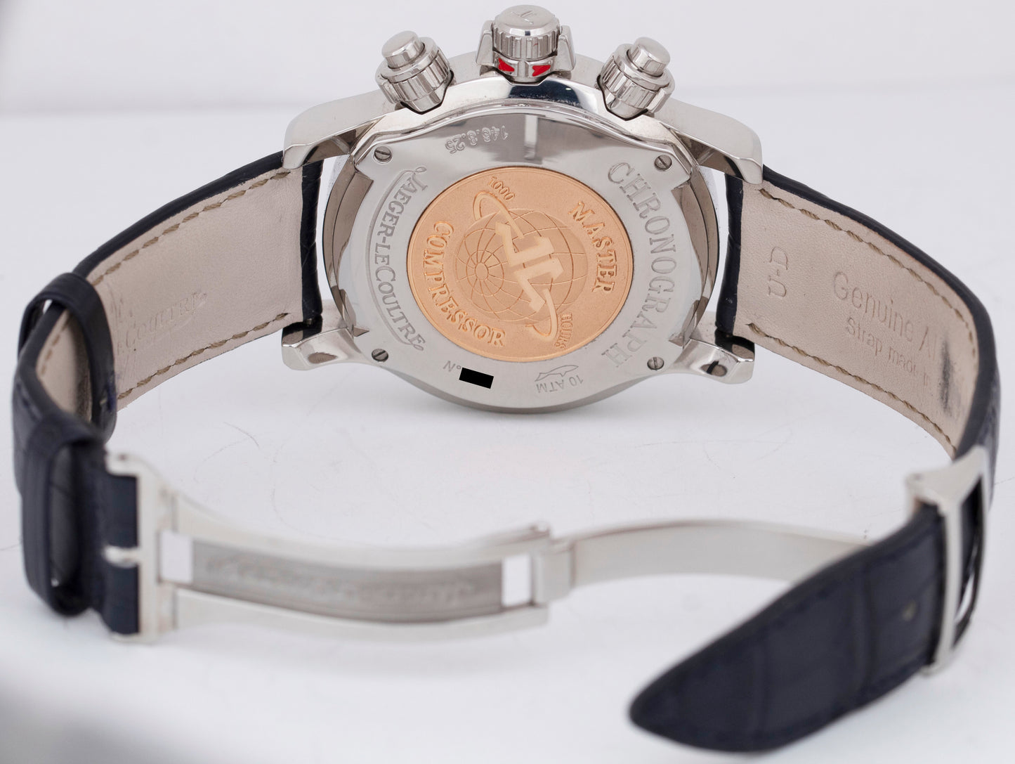 MINT PAPERS Jaeger LeCoultre JLC Master Compressor Stainless 146.8.25 46mm BOX