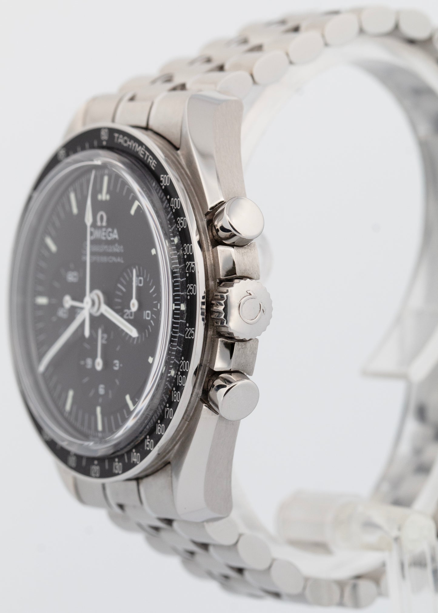 PAPERS Omega Speedmaster SAPPHIRE SANDWICH Steel Watch 310.30.42.50.01.002 BOX