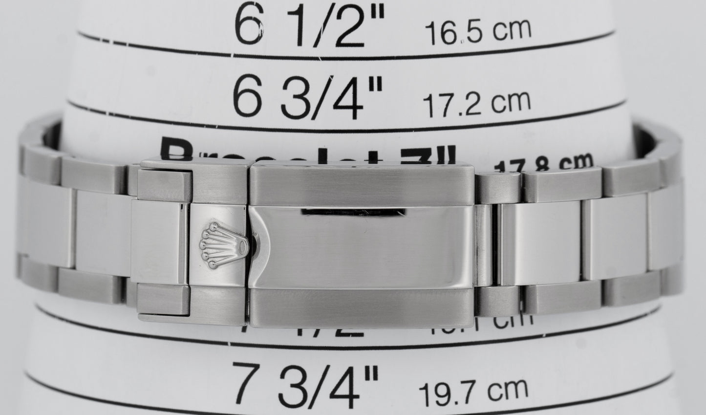 PAPERS Rolex Yacht-Master II 44mm Blue White Stainless Steel Watch 116680 BOX