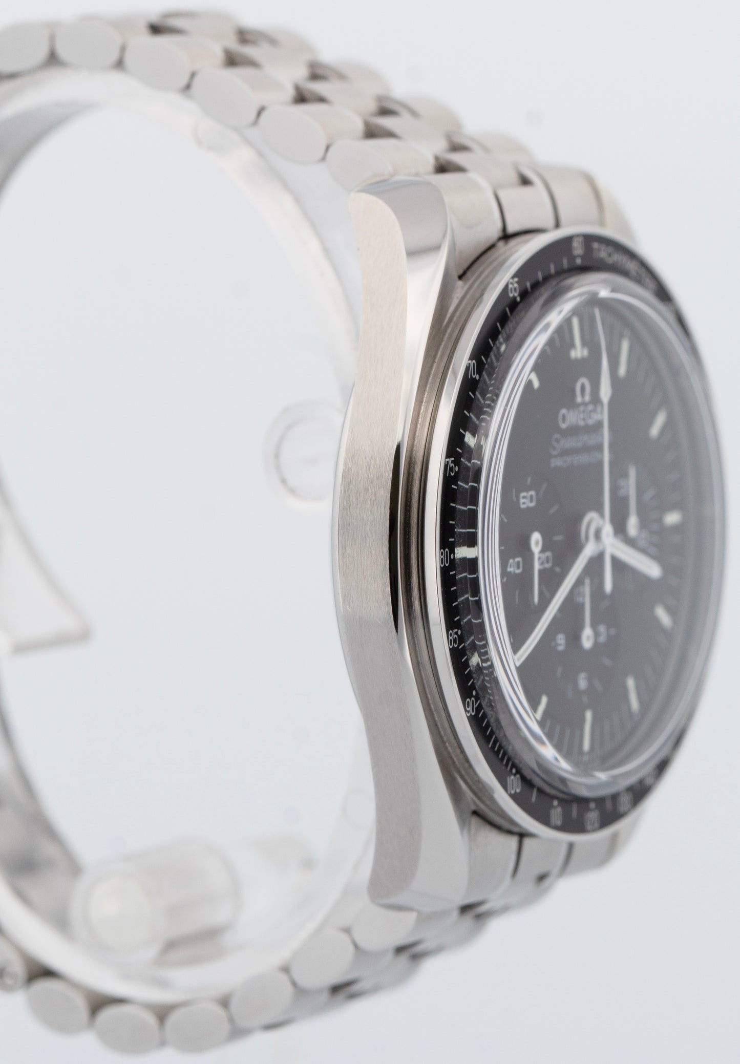 PAPERS Omega Speedmaster SAPPHIRE SANDWICH Steel Watch 310.30.42.50.01.002 BOX