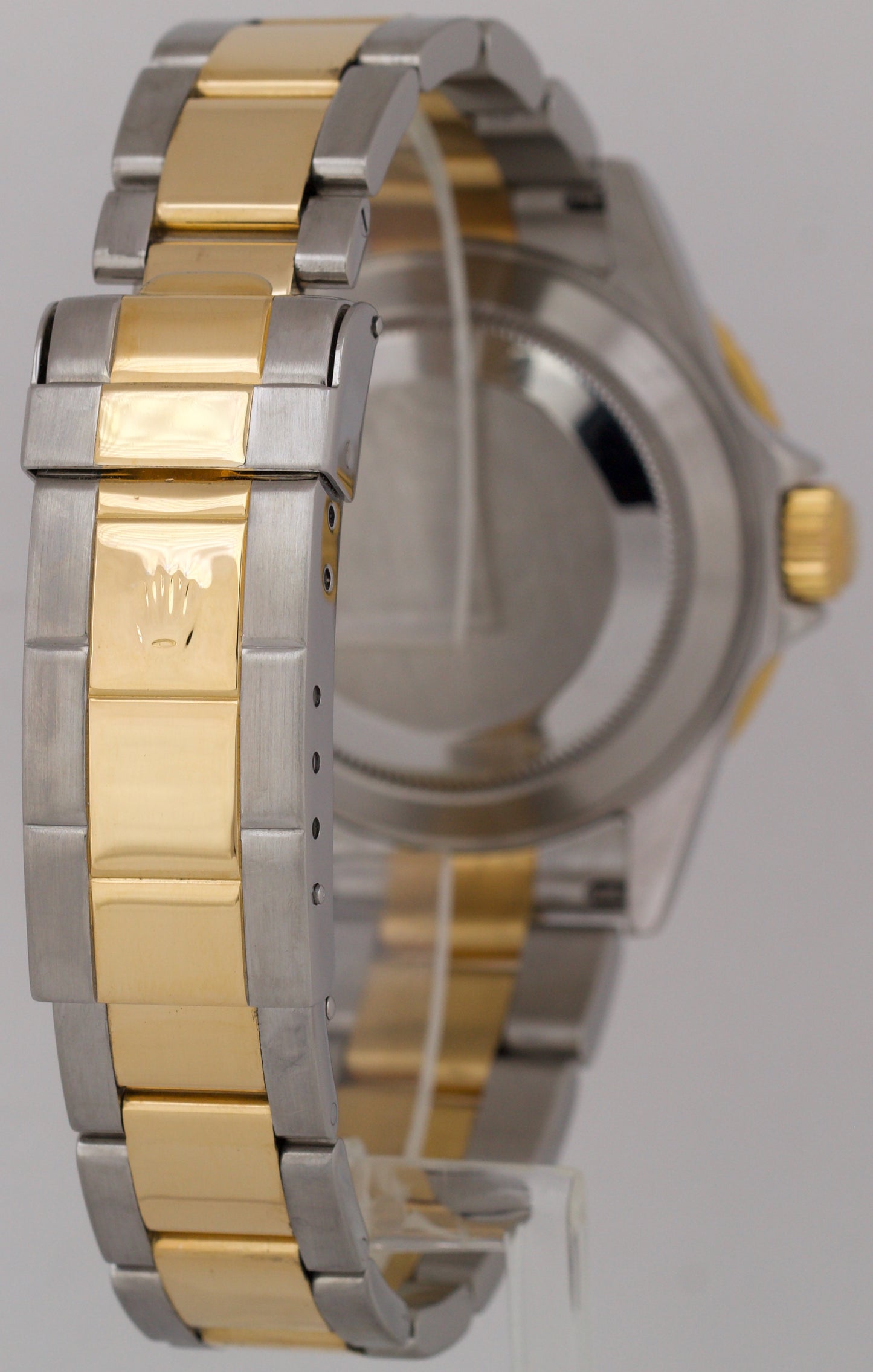 PAPERS Rolex Submariner Date 40mm Blue Two-Tone 18K Yellow Gold Steel 16613 BOX