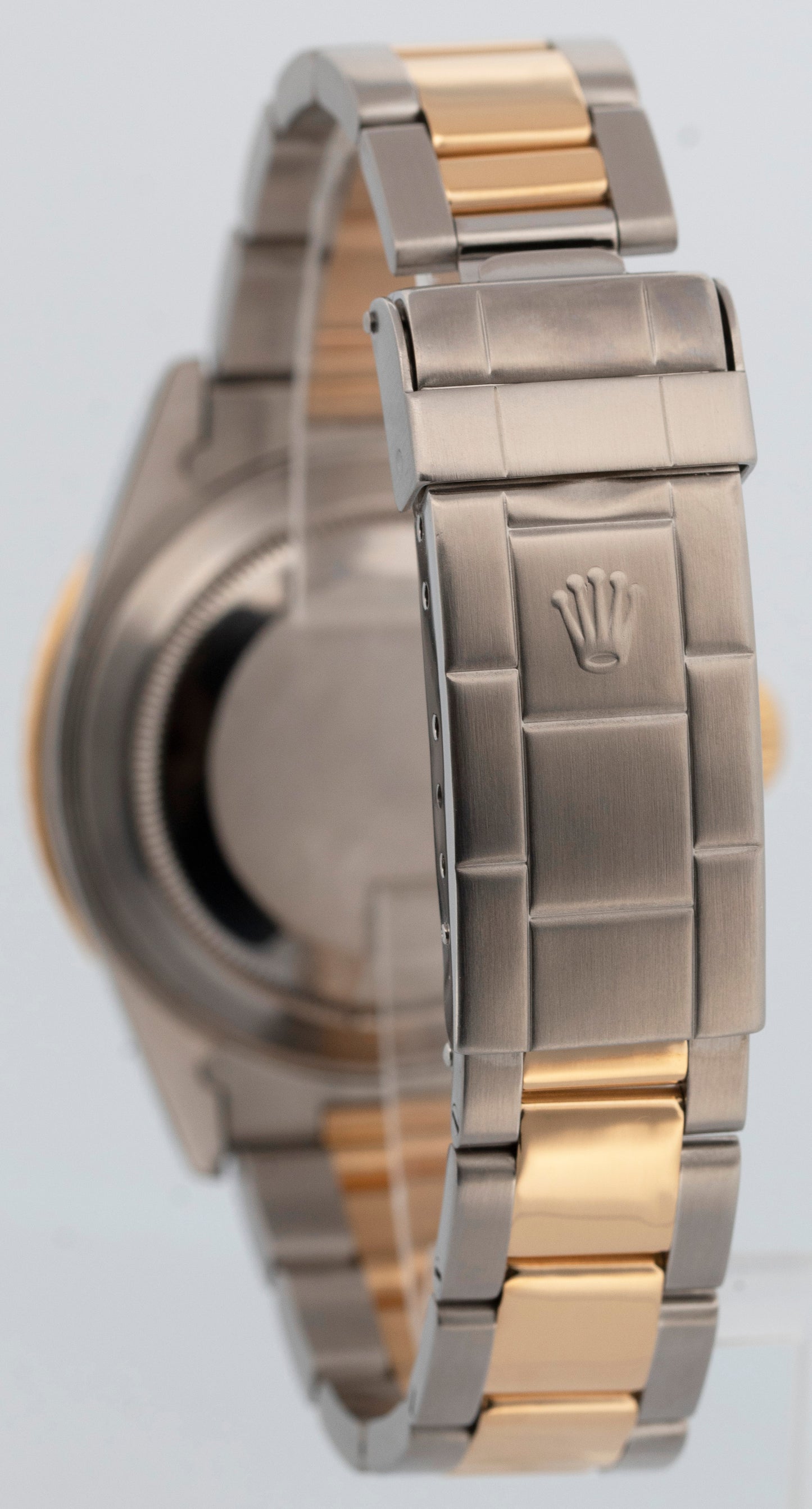 Rolex Submariner Date 40mm BLUE Two-Tone 18K Gold Stainless 16613 Watch BOX