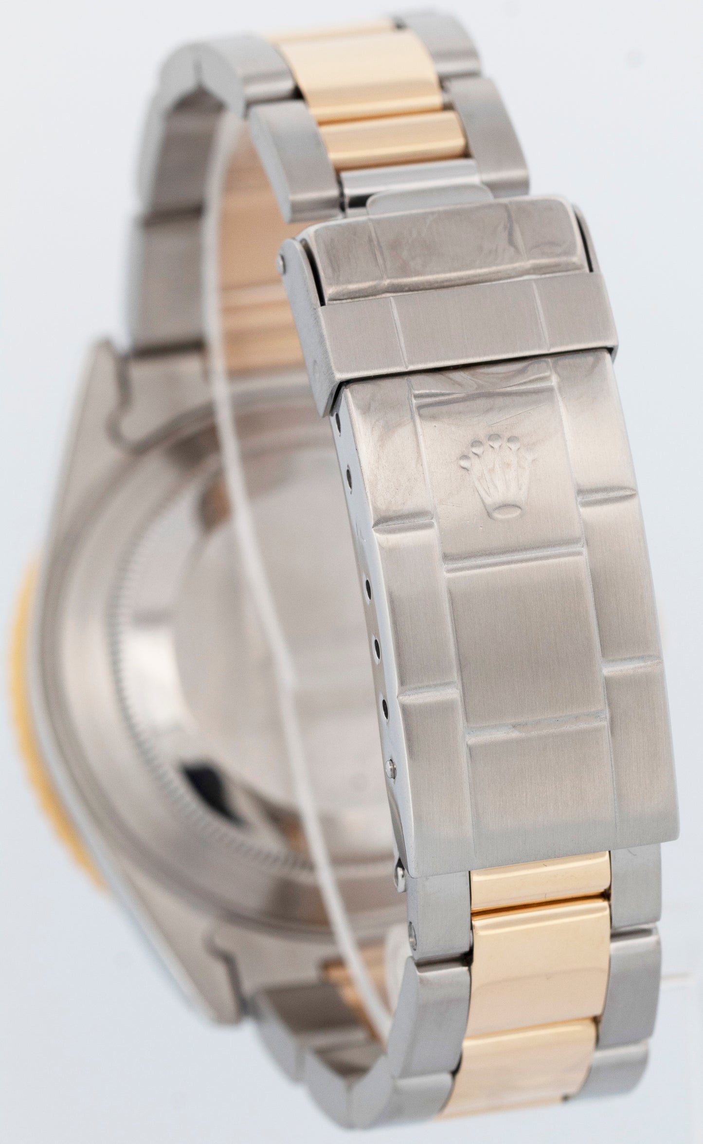 1991 PAPERS Rolex Submariner Date 40mm Two-Tone Steel 18K GOLD Blue 16613 BOX