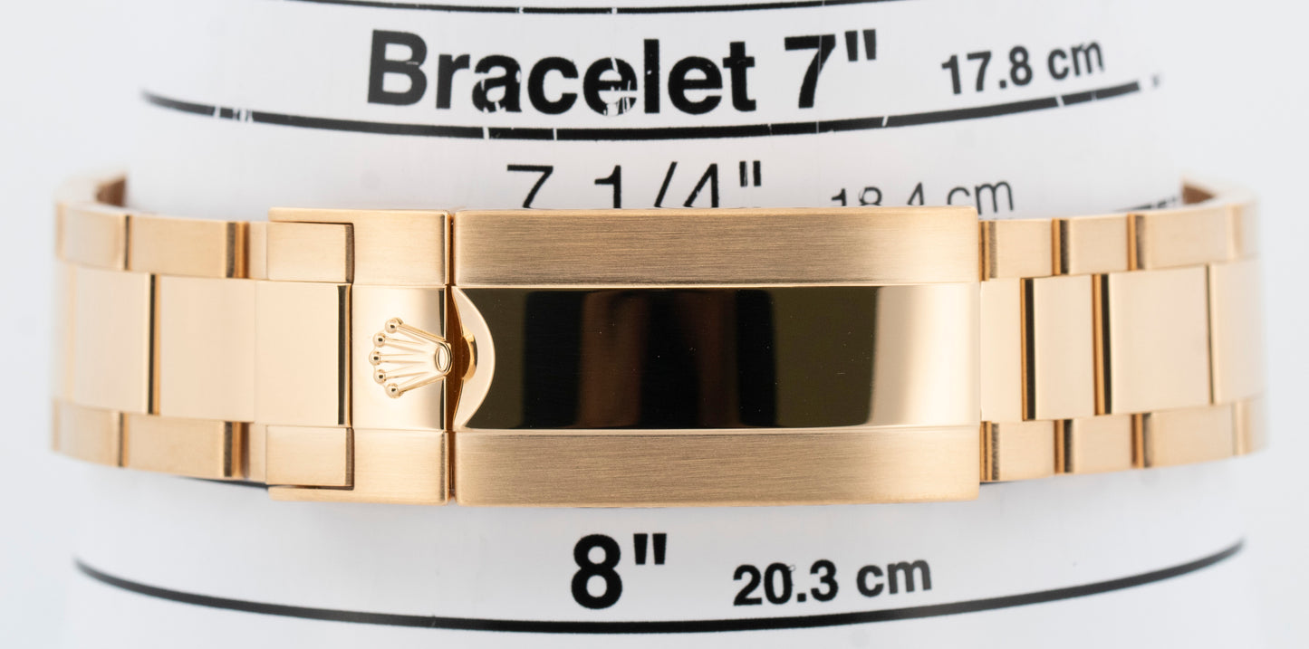 2024 PAPERS Rolex Submariner Date BLUE 18K Yellow Gold 41mm 126618 LB Watch BOX