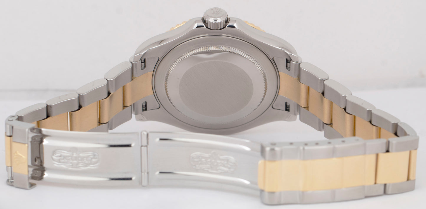 MINT PAPERS Rolex Yacht-Master 40 Slate Two-Tone 18K Yellow Gold Steel 16623 BOX