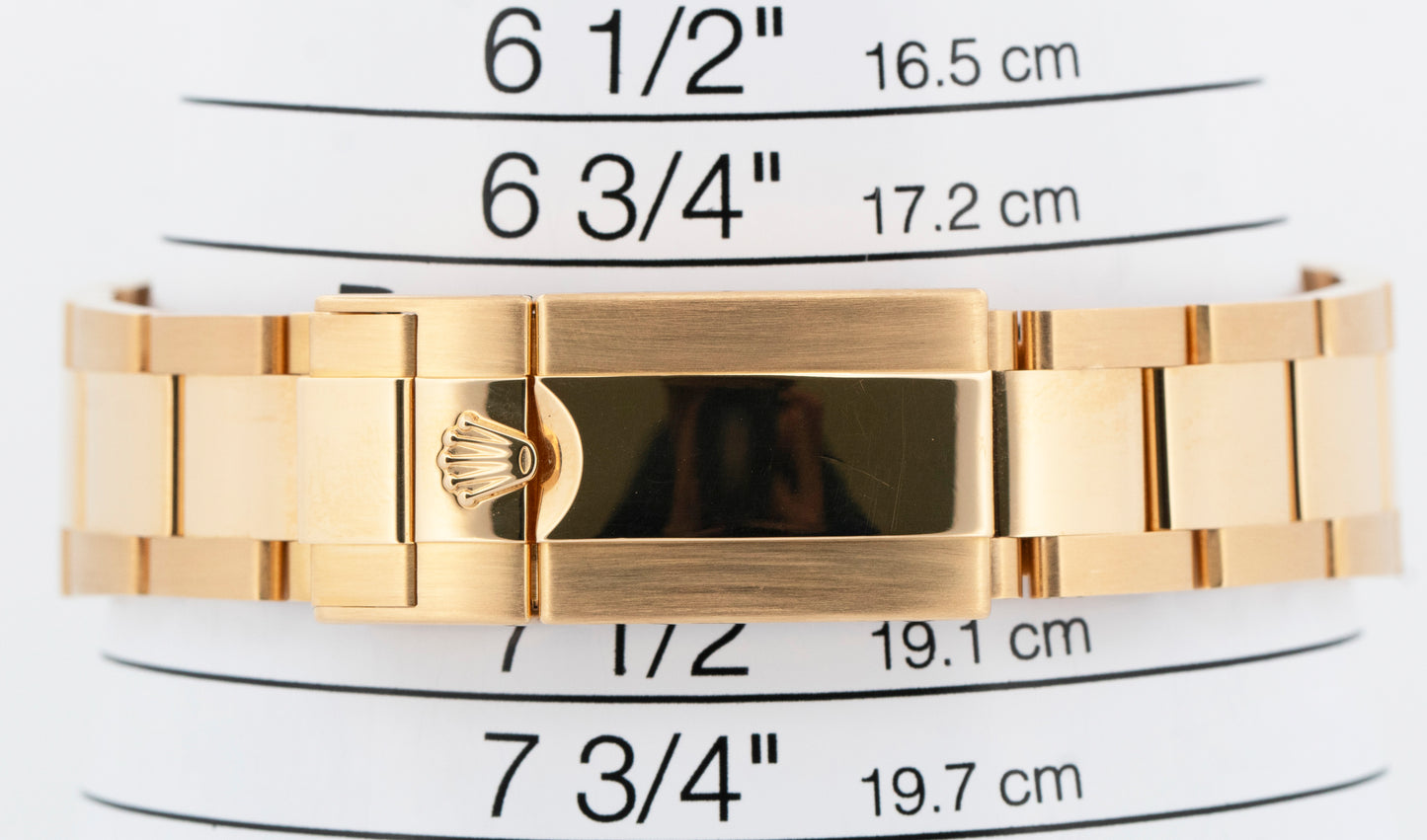 PAPERS Rolex GMT-Master II GREEN 18K Yellow Gold Oyster 40mm 116718 Watch BOX