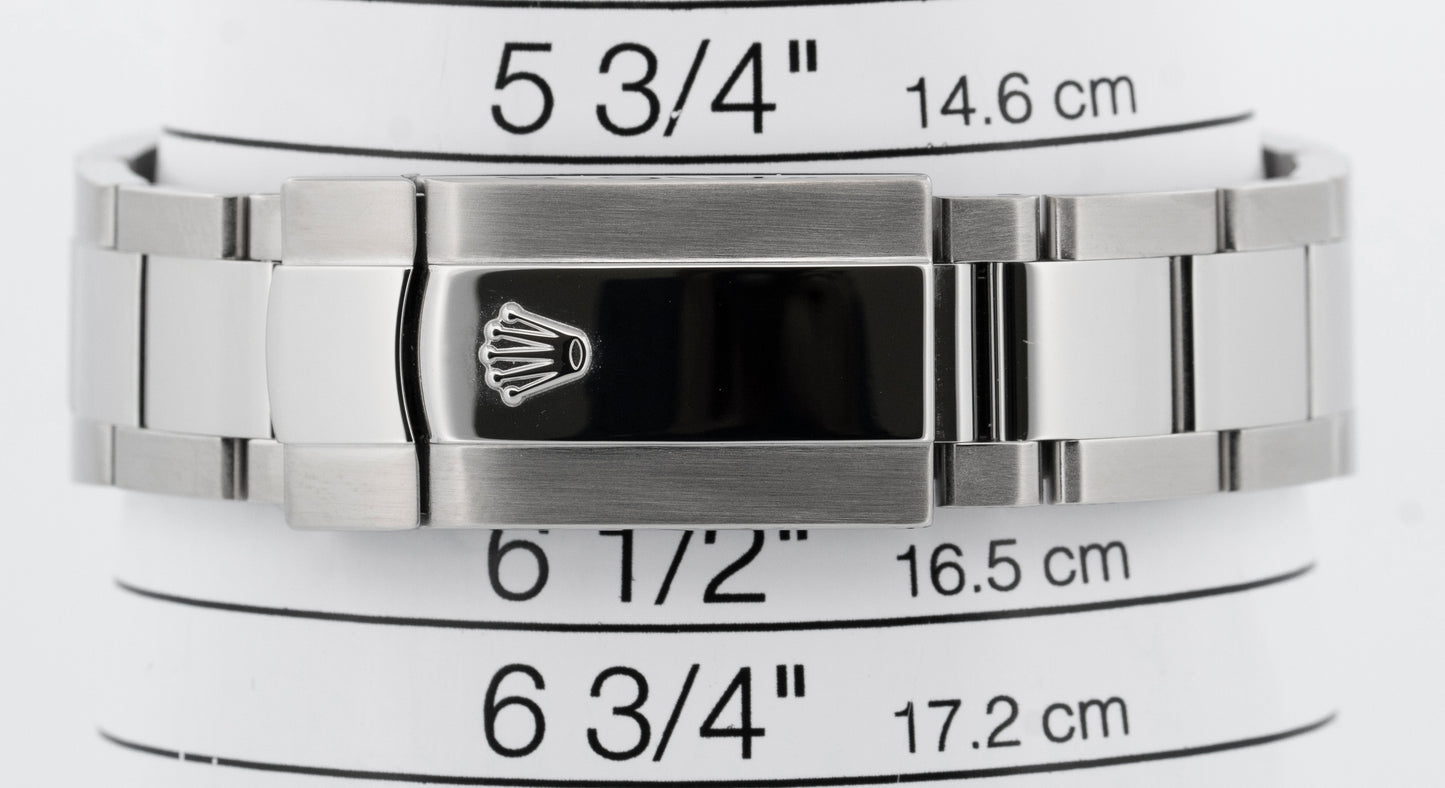 Rolex DateJust 36 Salmon Stainless Steel Oyster 36mm Smooth Watch 116200