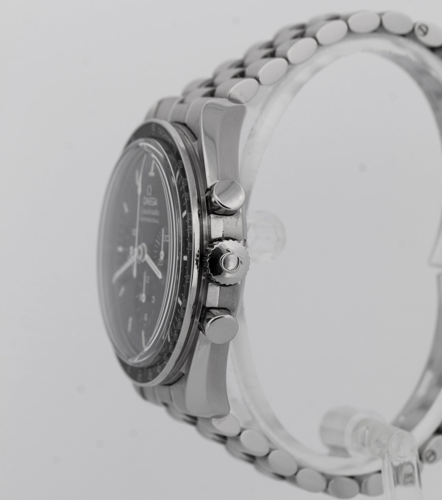 PAPERS Omega Speedmaster SAPPHIRE SANDWICH Steel Watch 310.30.42.50.01.002 BOX