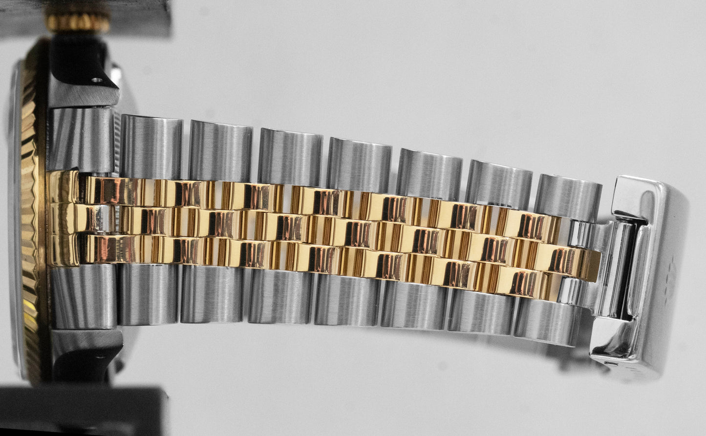 PAPERS Rolex DateJust 36mm Champagne 18K Yellow Gold Steel JUBILEE 16233 BOX