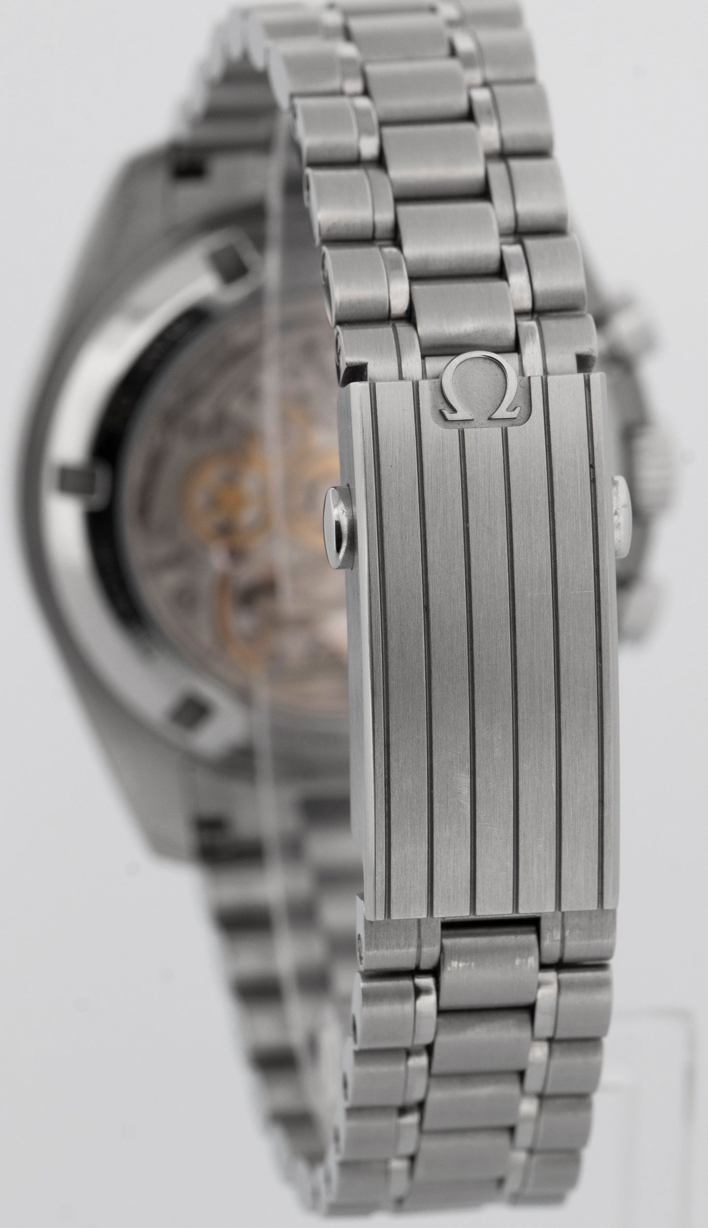 PAPERS Omega Speedmaster SAPPHIRE SANDWICH Steel Watch 310.30.42.50.01.002 BOX