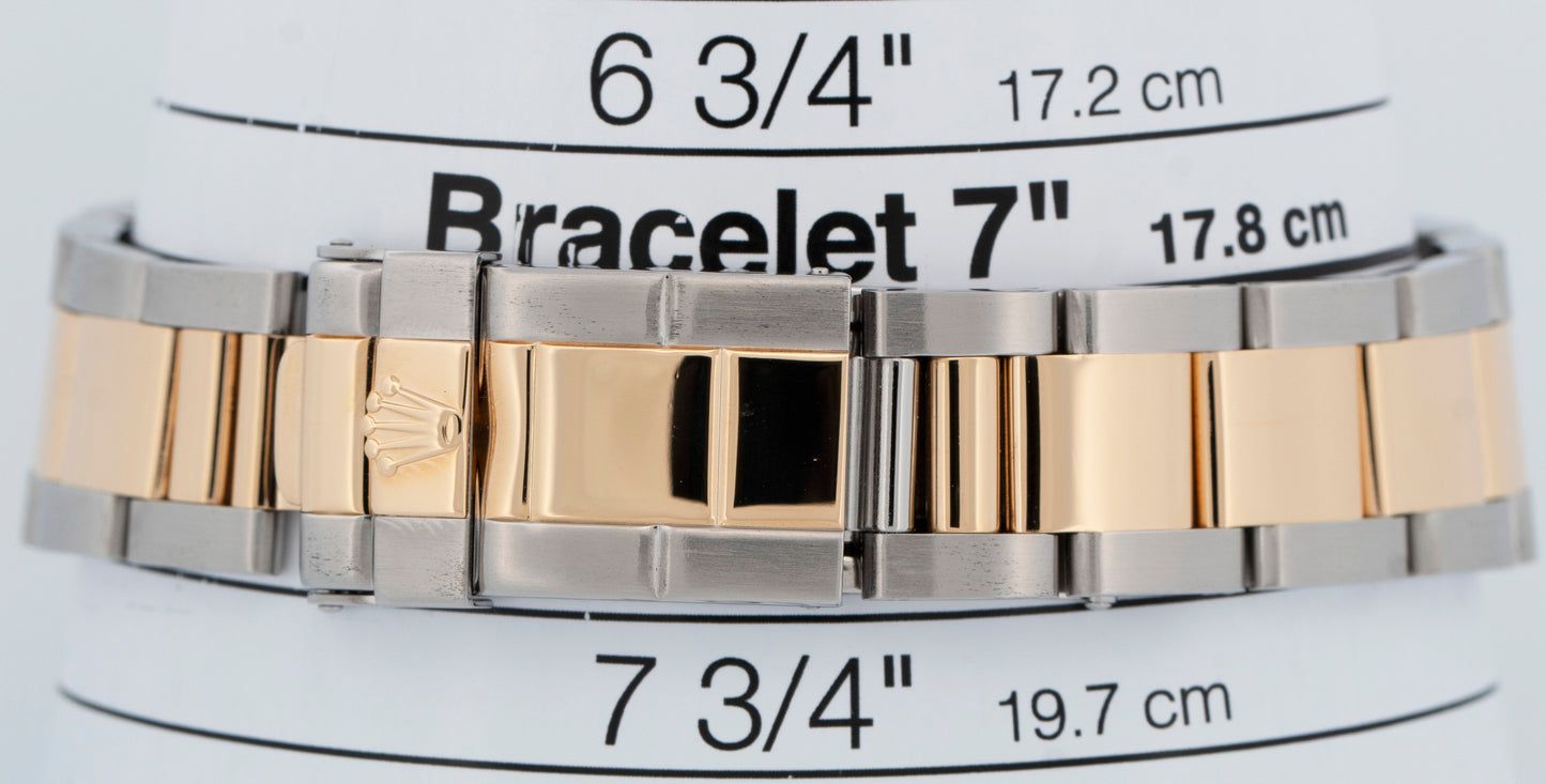 1997 Rolex Daytona Cosmograph White Two-Tone 18K Yellow Gold Steel Watch 16523