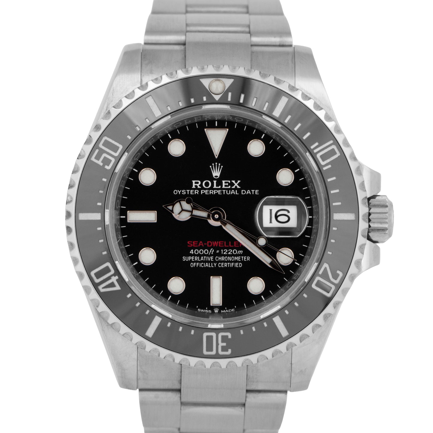 2020 PAPERS Rolex Sea-Dweller 126600 Black Mark II Stainless 43mm MK2 Watch BOX