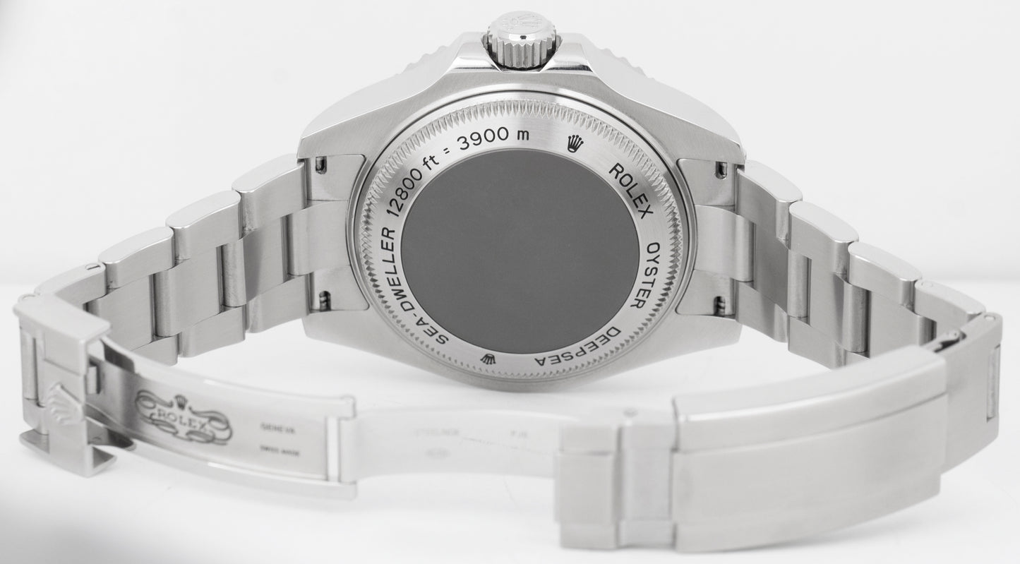 Rolex Sea-Dweller Deepsea 44mm BLACK Ceramic Dive Stainless Steel 116660 Watch