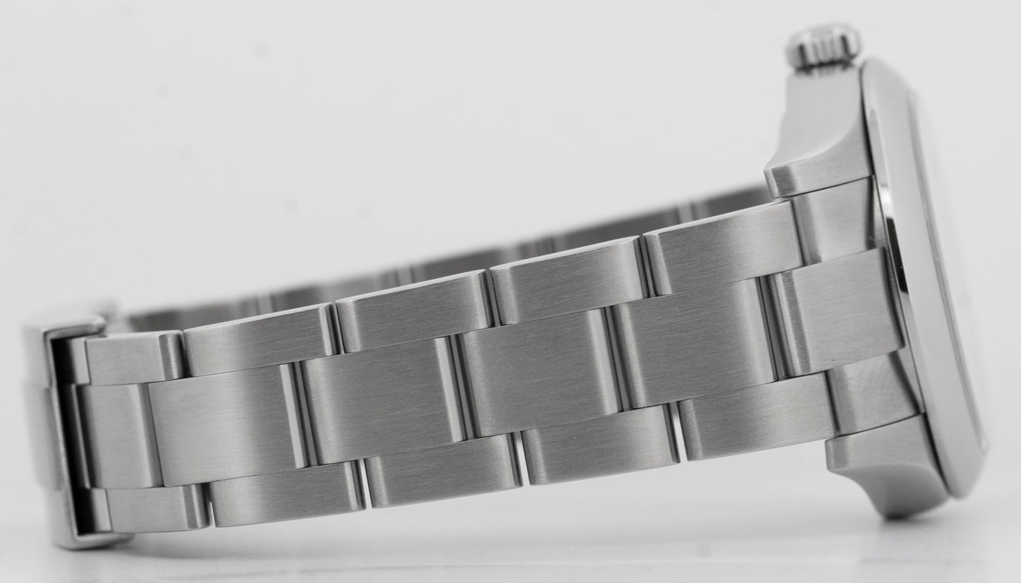 Ladies Rolex Oyster Perpetual 31 Silver Stainless Steel 31mm Watch 177200 BOX