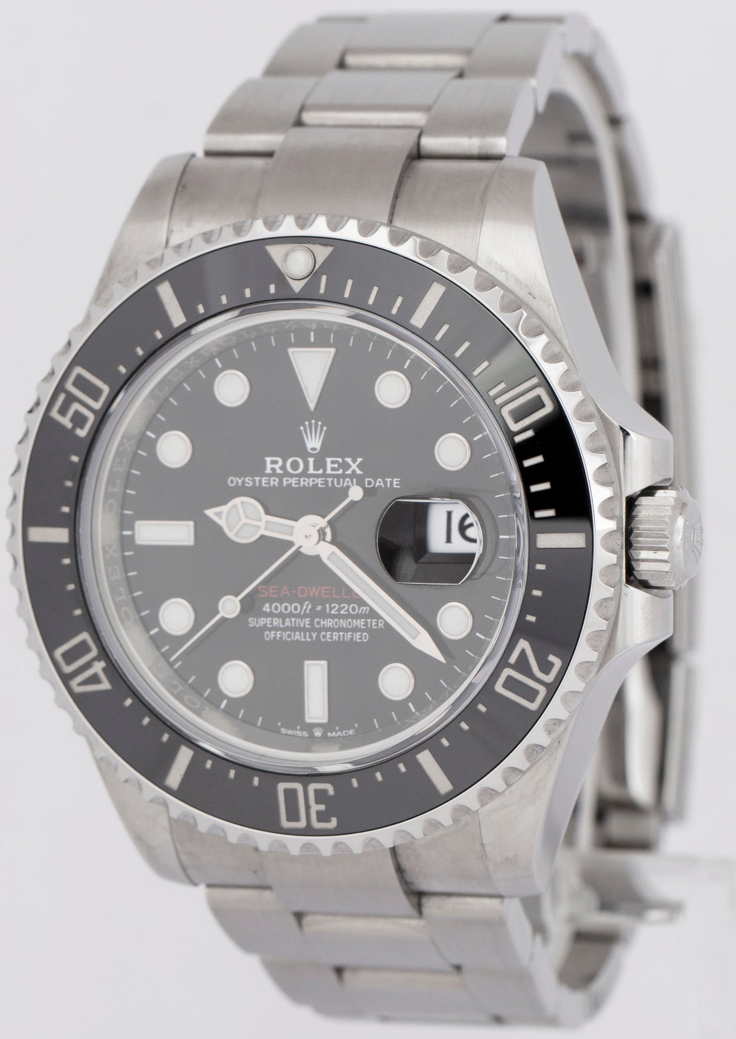 2020 PAPERS Rolex Sea-Dweller 126600 Black Mark II Stainless 43mm MK2 Watch BOX