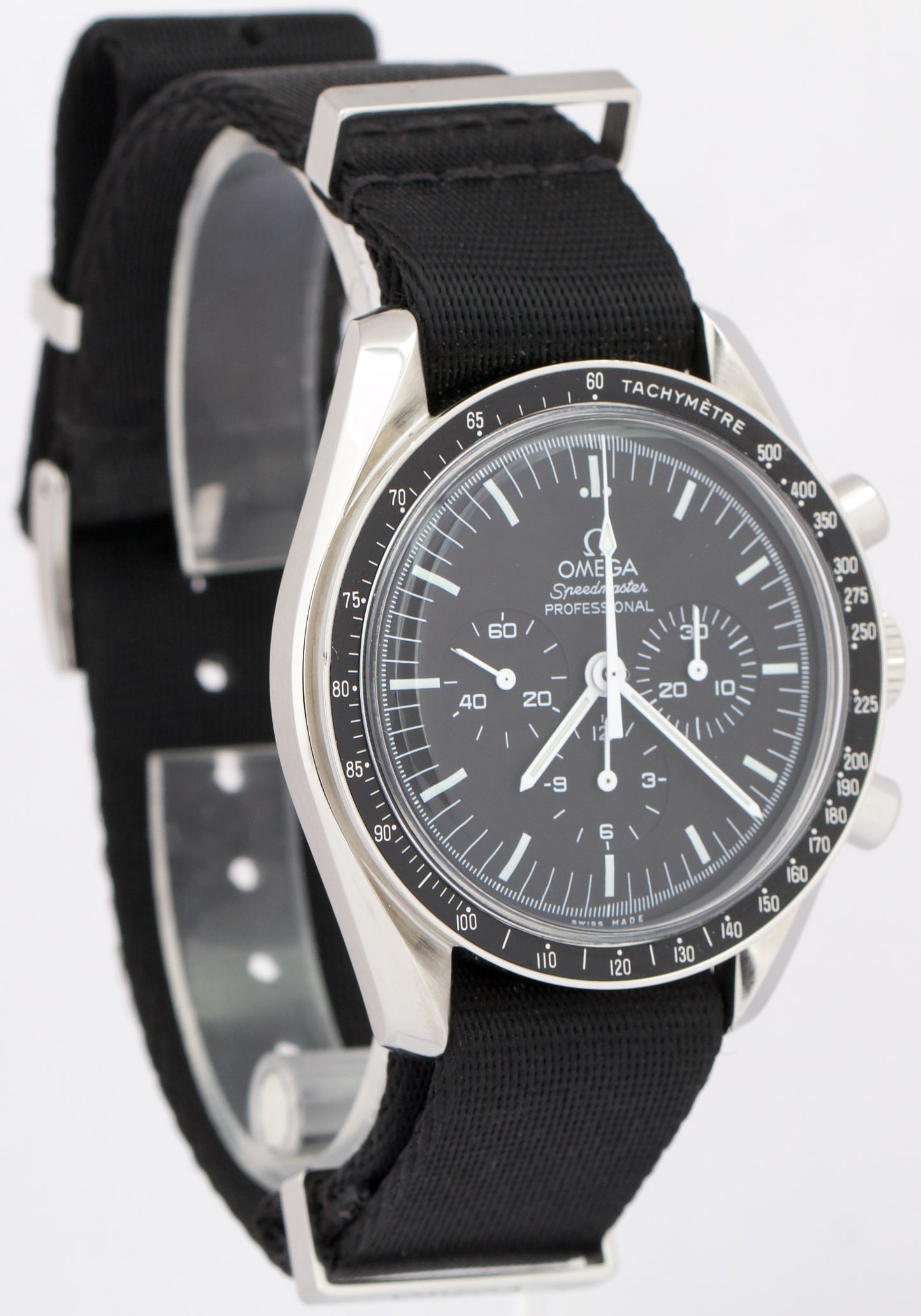 Omega Speedmaster Professional Black Steel 42mm Manual 311.33.42.30.01.001 BOX
