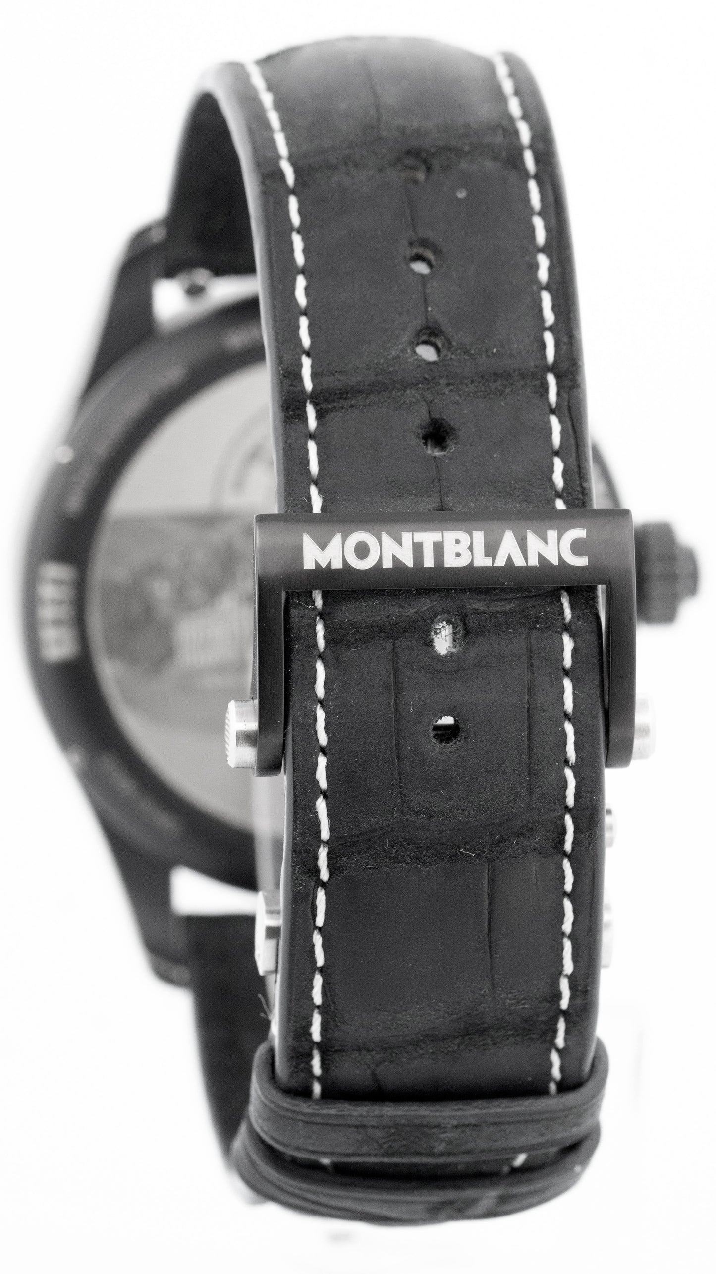 Montblanc 1858 Unveiled Secret Minerva Skeleton Monopusher Chronograph 131155