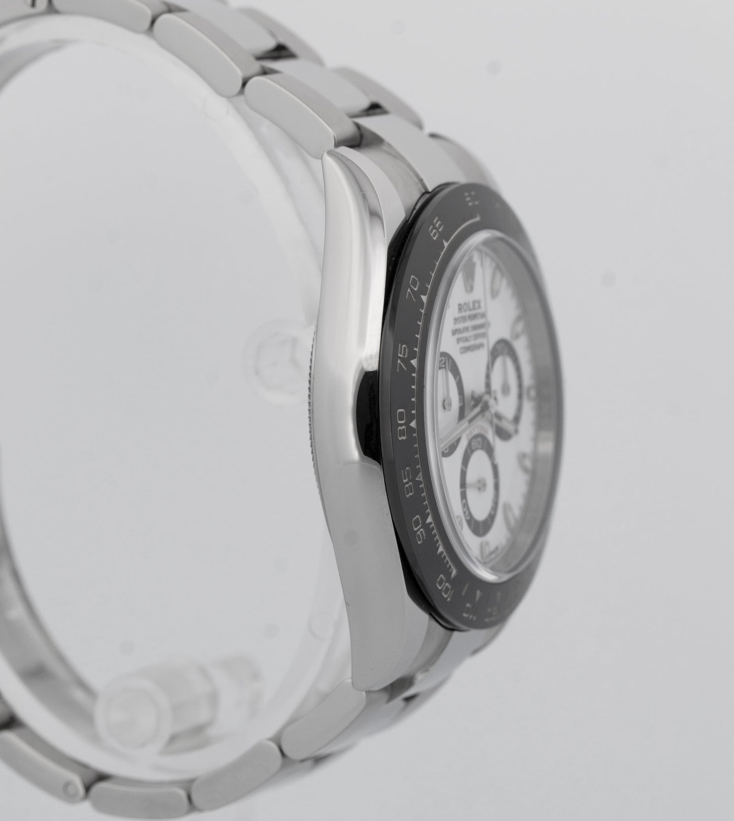 PAPERS Rolex Daytona Cosmograph PANDA Ceramic White Steel 40mm 116500 LN BOX