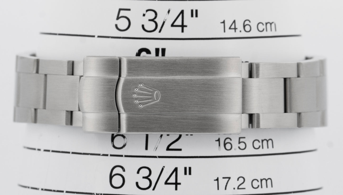 Ladies Rolex Oyster Perpetual 31 Silver Stainless Steel 31mm Watch 177200 BOX