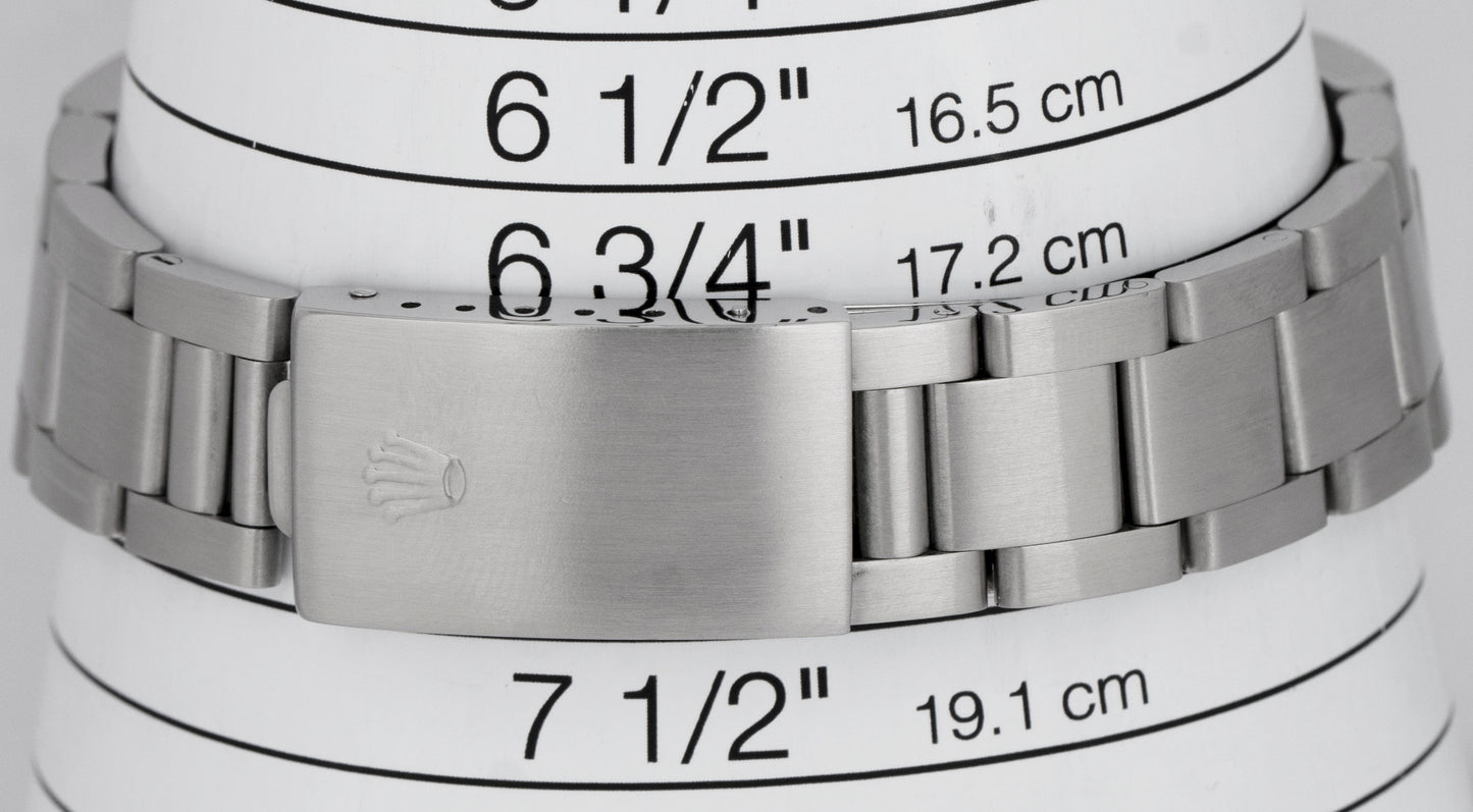 PAPERS Rolex Explorer II White Patina Stainless Steel 40mm Watch 16550 BOX