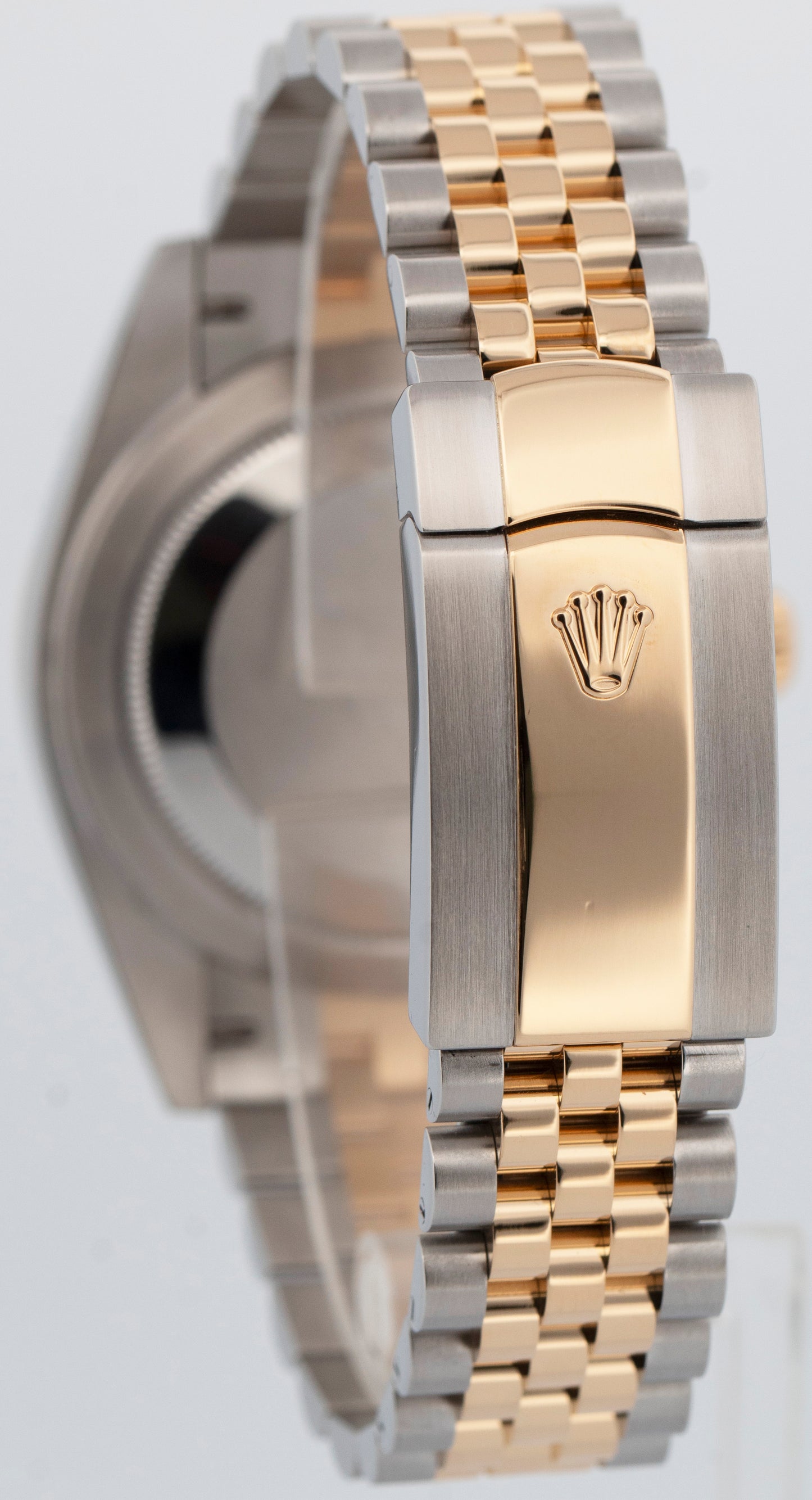 PAPERS Rolex DateJust 41mm WIMBLEDON Two-Tone 18K Gold Fluted JUBILEE 126333 BOX