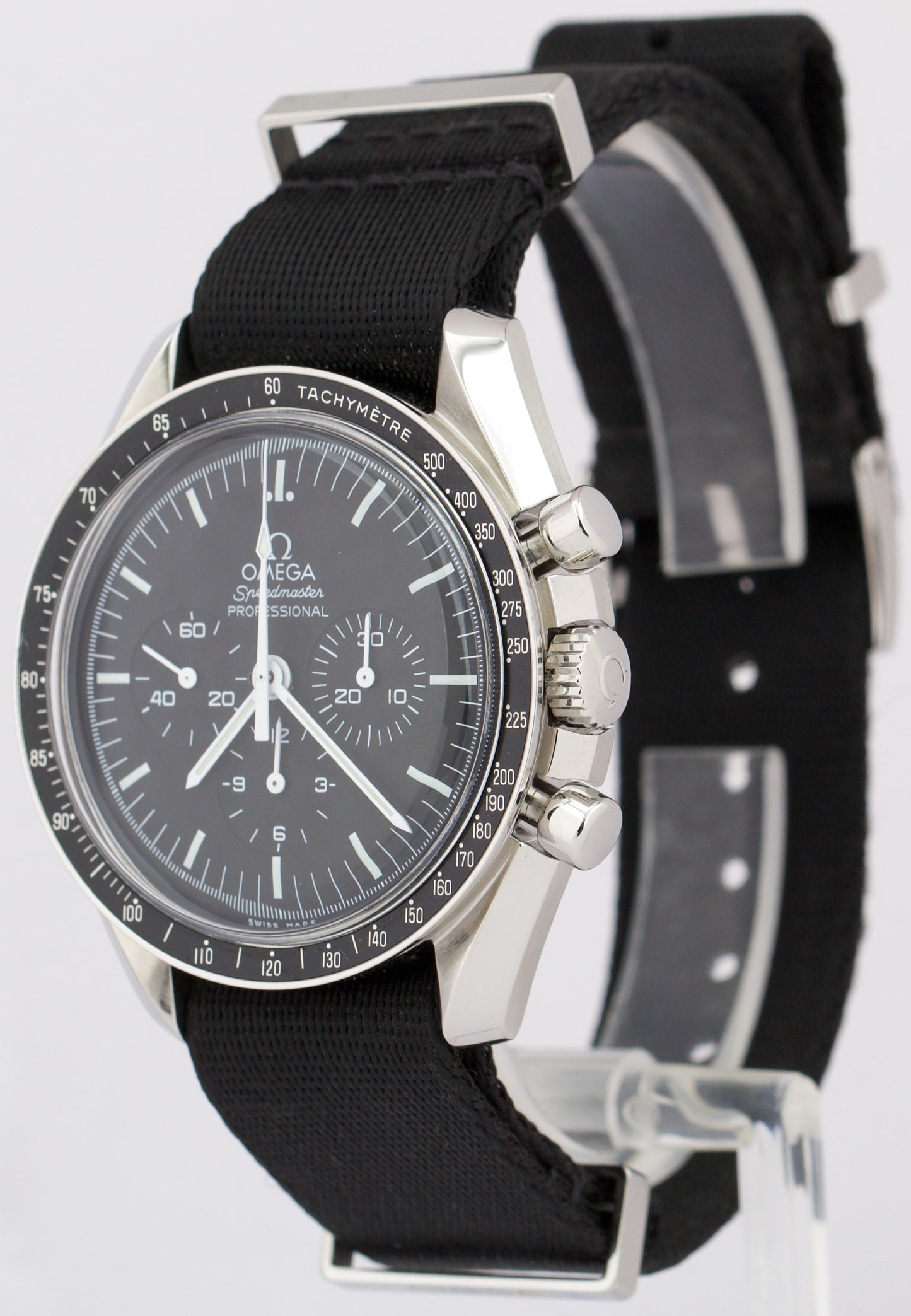 Omega Speedmaster Professional Black Steel 42mm Manual 311.33.42.30.01.001 BOX