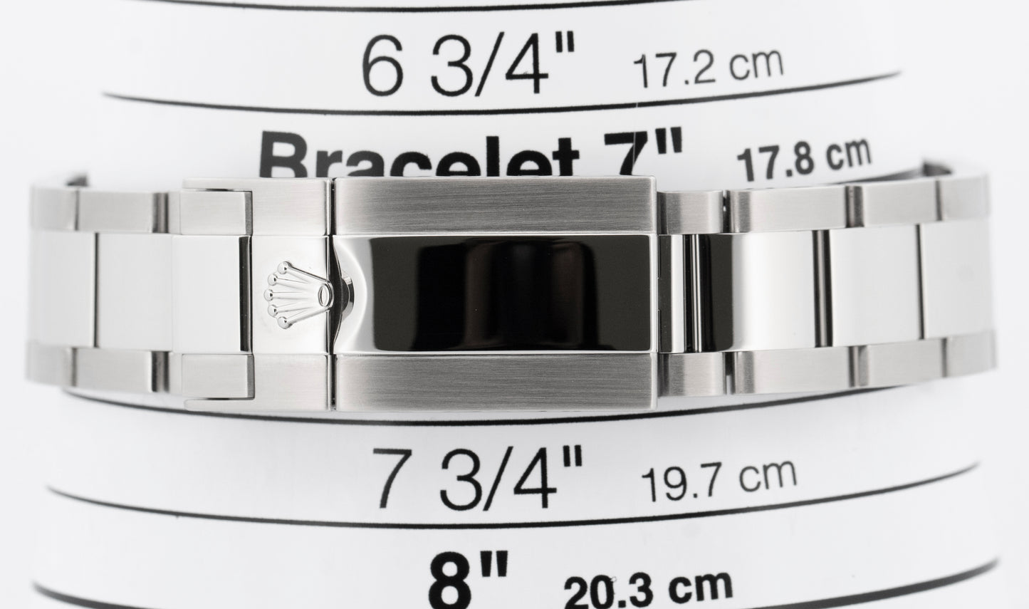 Rolex GMT-Master II 40mm PEPSI Red Blue Stainless Steel Oyster Watch 126710 BLRO