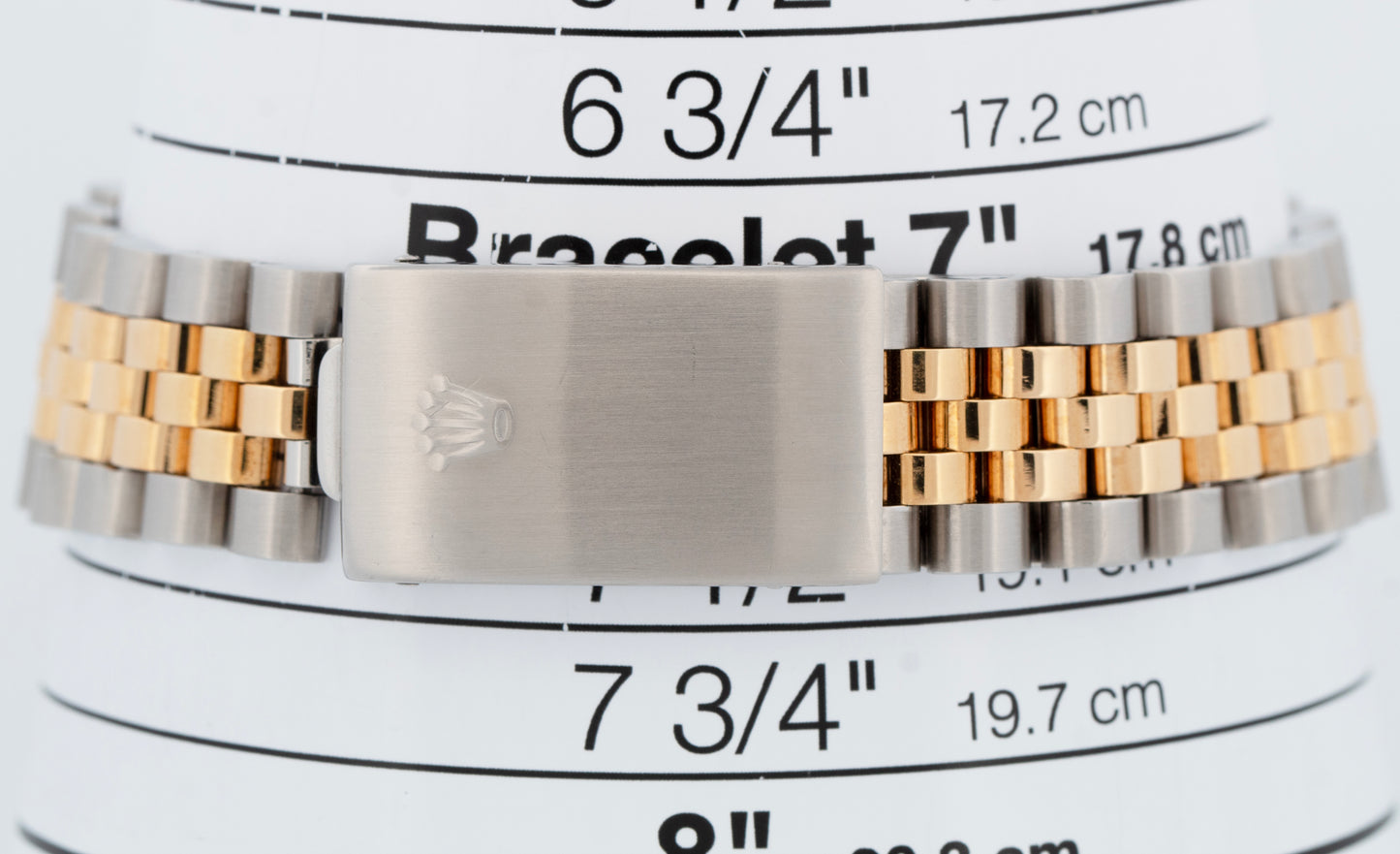 1989 Rolex DateJust 36mm Champagne Two-Tone 18K Gold Steel JUBILEE Watch 16233