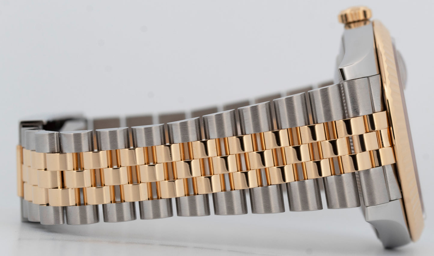 PAPERS Rolex DateJust 41mm WIMBLEDON Two-Tone 18K Gold Fluted JUBILEE 126333 BOX