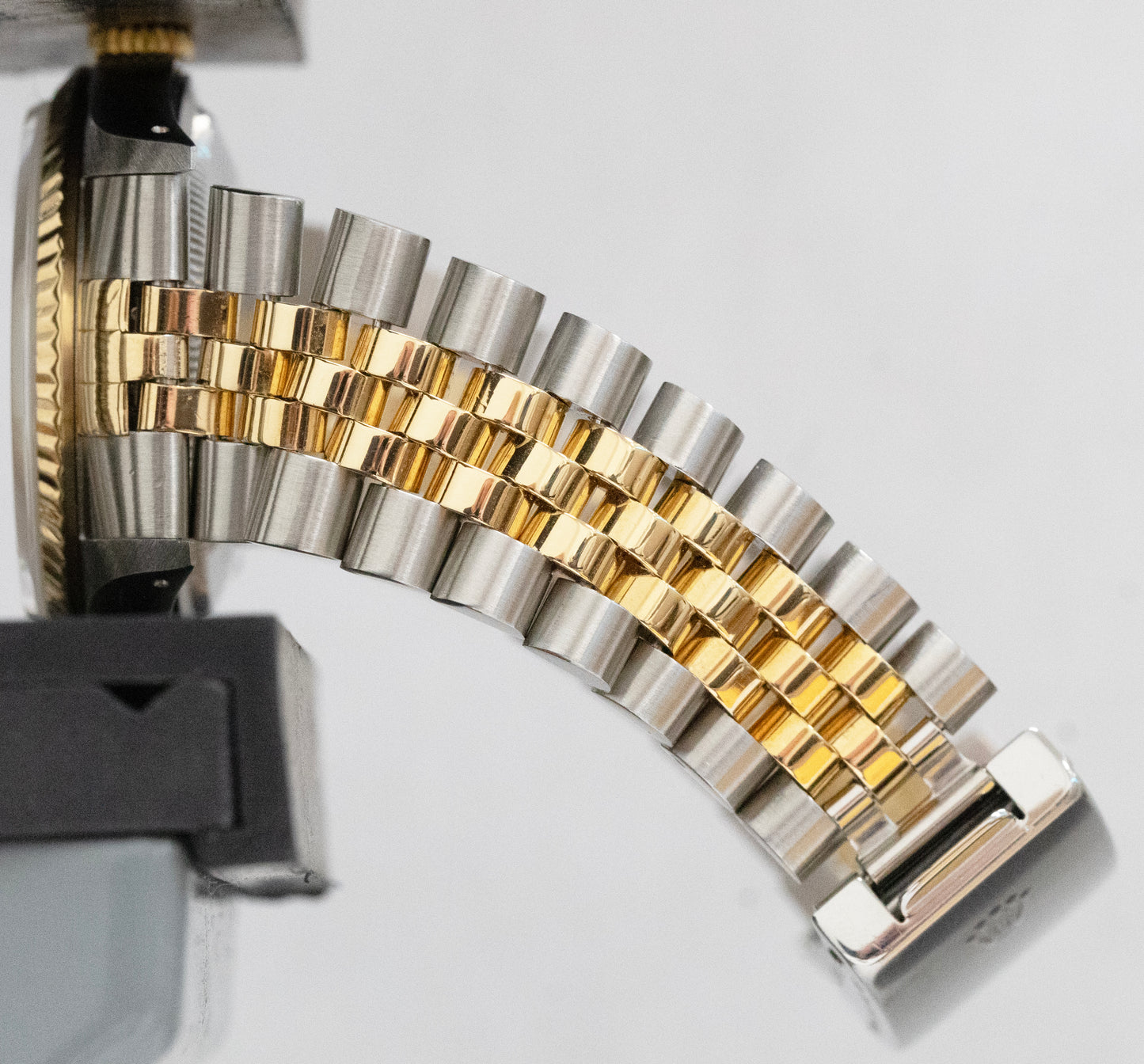 1989 Rolex DateJust 36mm Champagne Two-Tone 18K Gold Steel JUBILEE Watch 16233