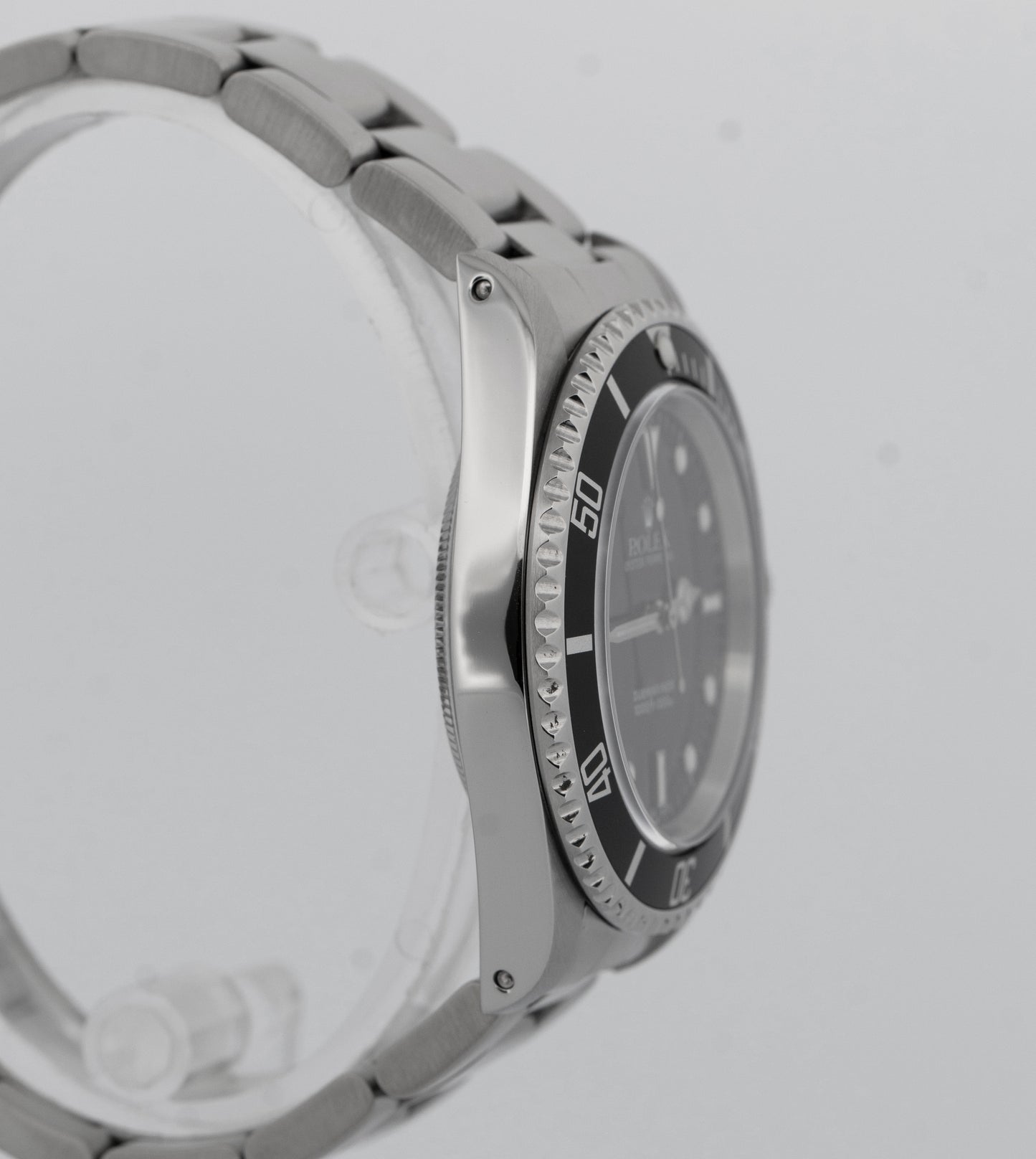 Rolex Submariner No-Date Stainless Black 40mm Automatic Oyster Watch 14060 M