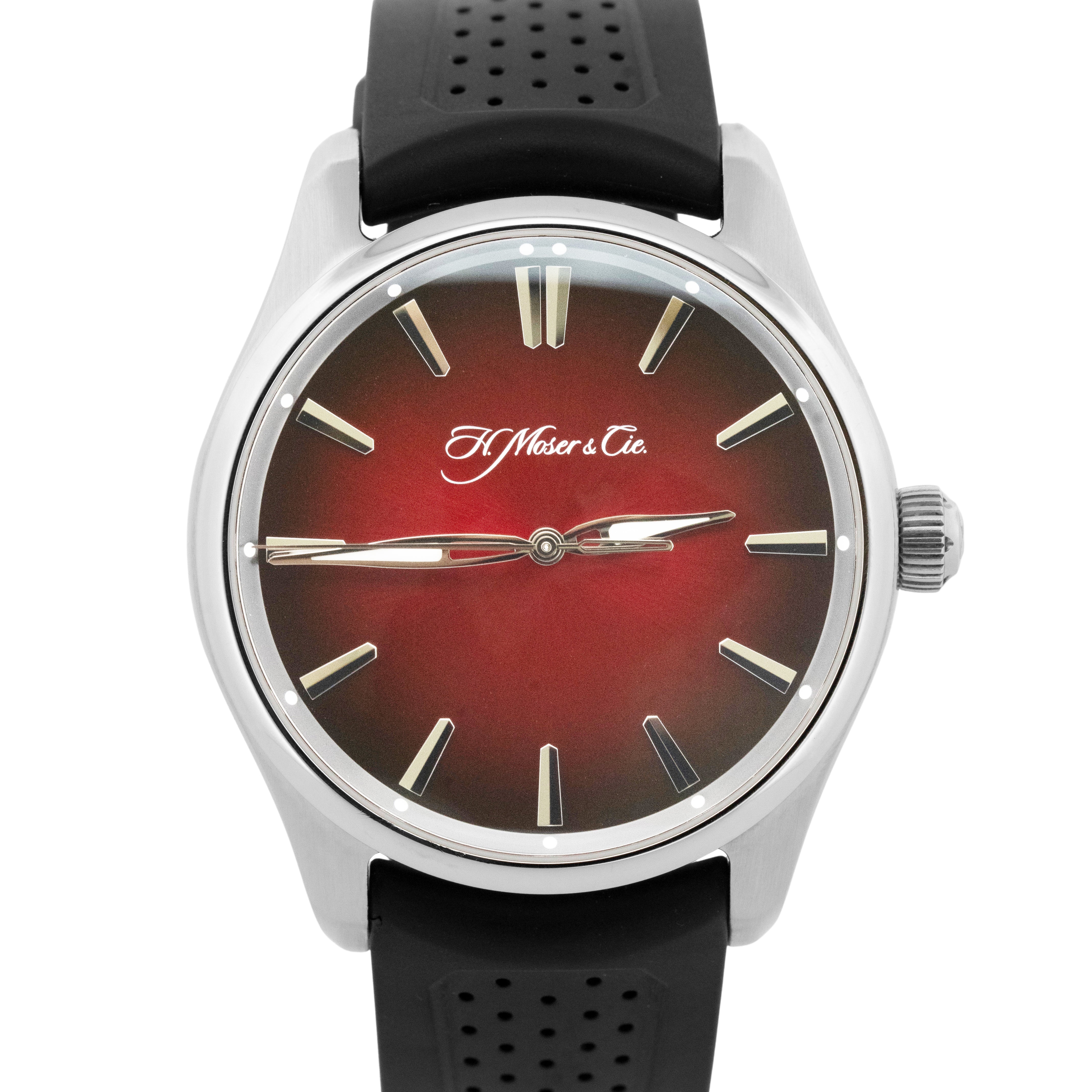 【福袋セール】の商品 2021 PAPERS H. Moser & Cie Pioneer Centre Seconds Mad Red 邦楽