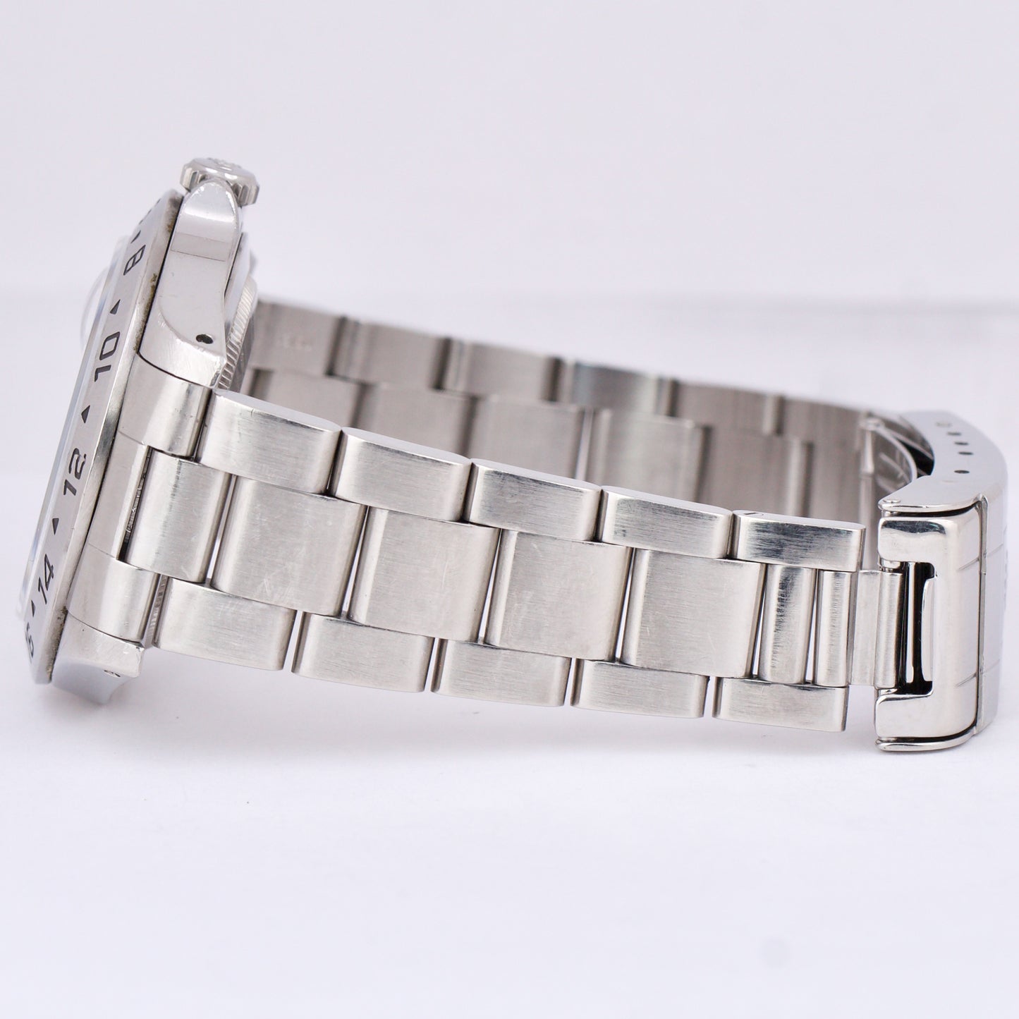 UNPOLISHED Rolex Explorer II White Stainless Steel Automatic 40mm Watch 16570