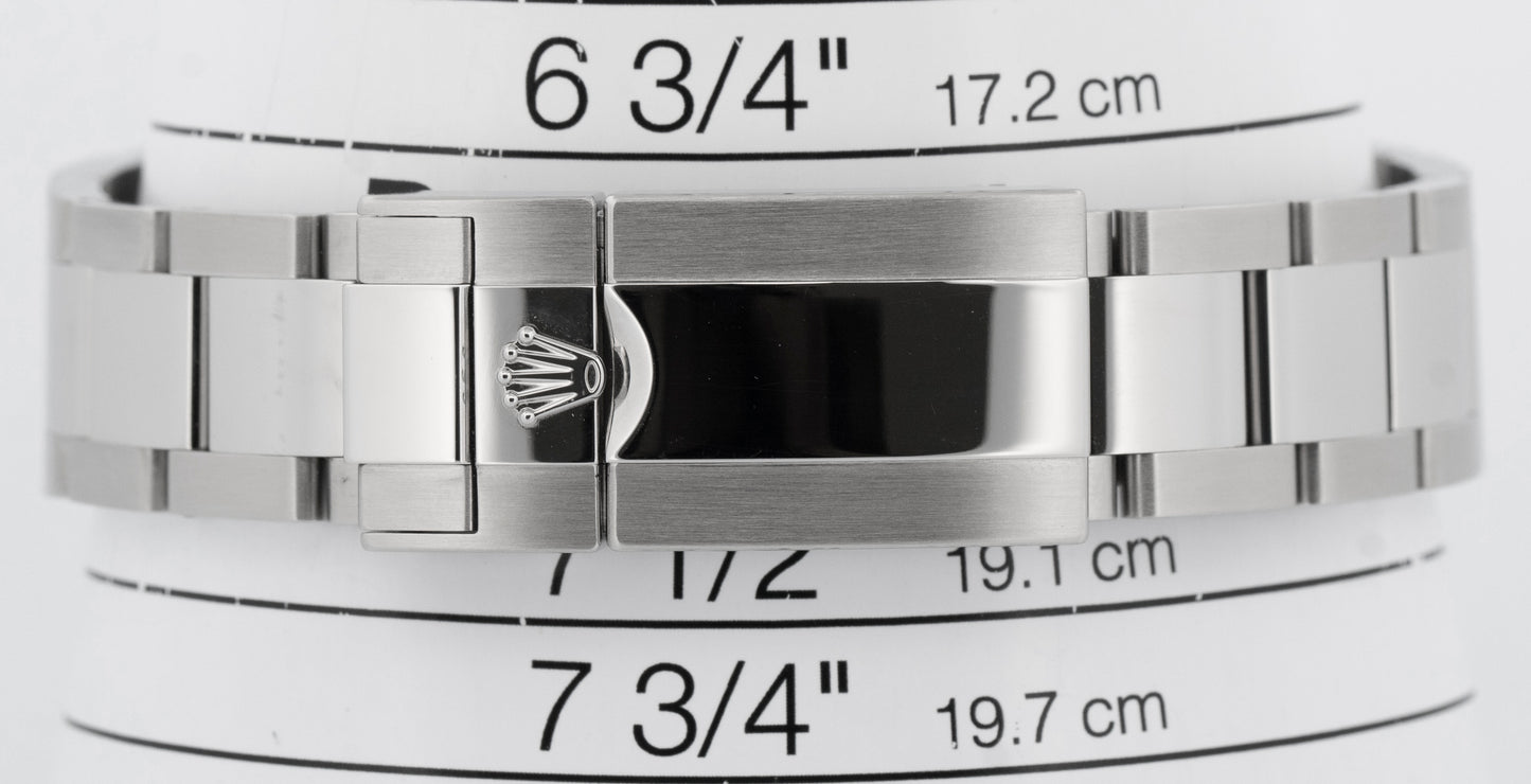 PAPERS Rolex Daytona Cosmograph PANDA Ceramic White Steel 40mm 116500 LN BOX