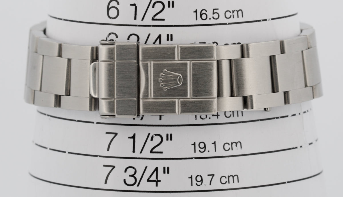 2025 RSC Rolex Explorer 14270 Black 36mm 3-6-9 Steel Automatic Oyster Watch