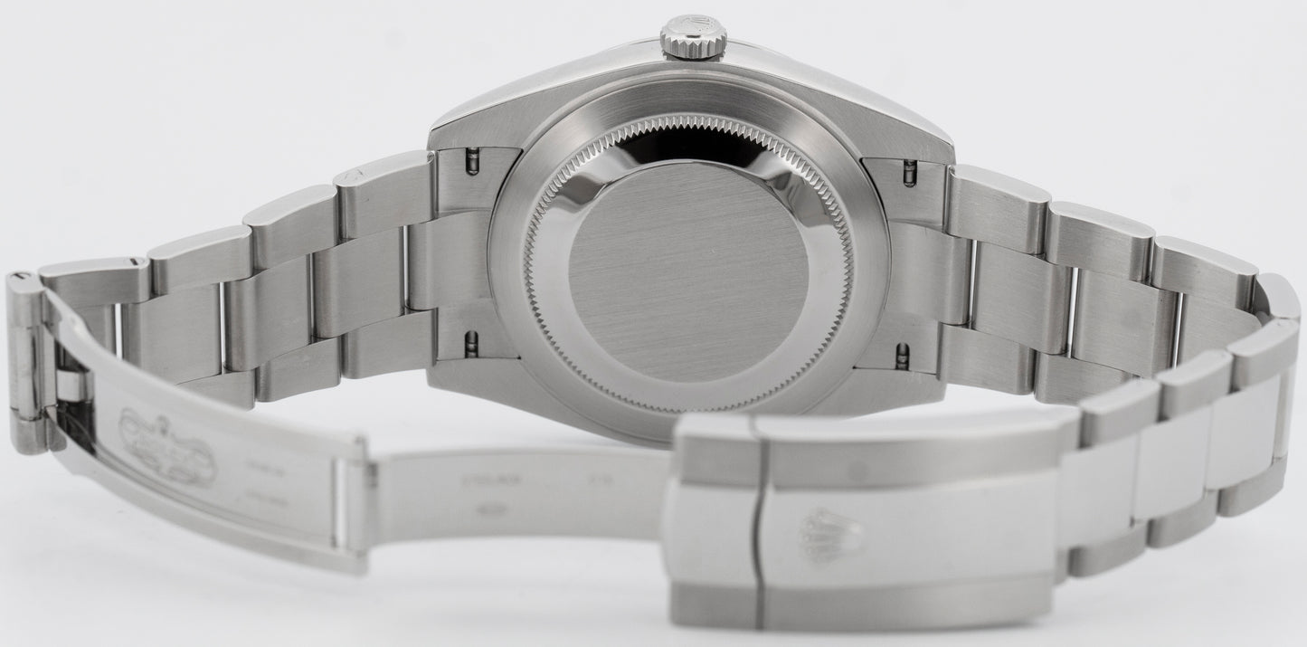 MINT PAPERS Rolex DateJust 41 RHODIUM Stainless Steel 41mm Watch 126300 BOX
