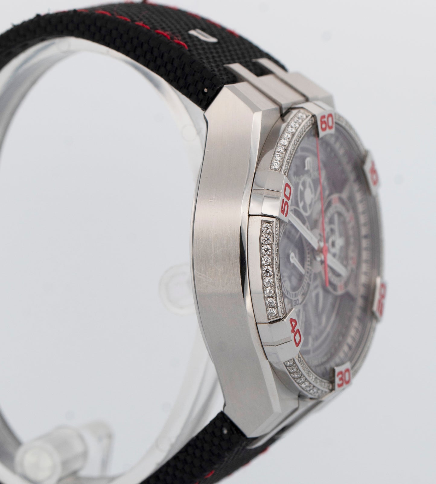 PAPERS Maurice Lacroix Aikon MAHINDRA DIAMOND Skeleton Chronograph AI6098 BOX