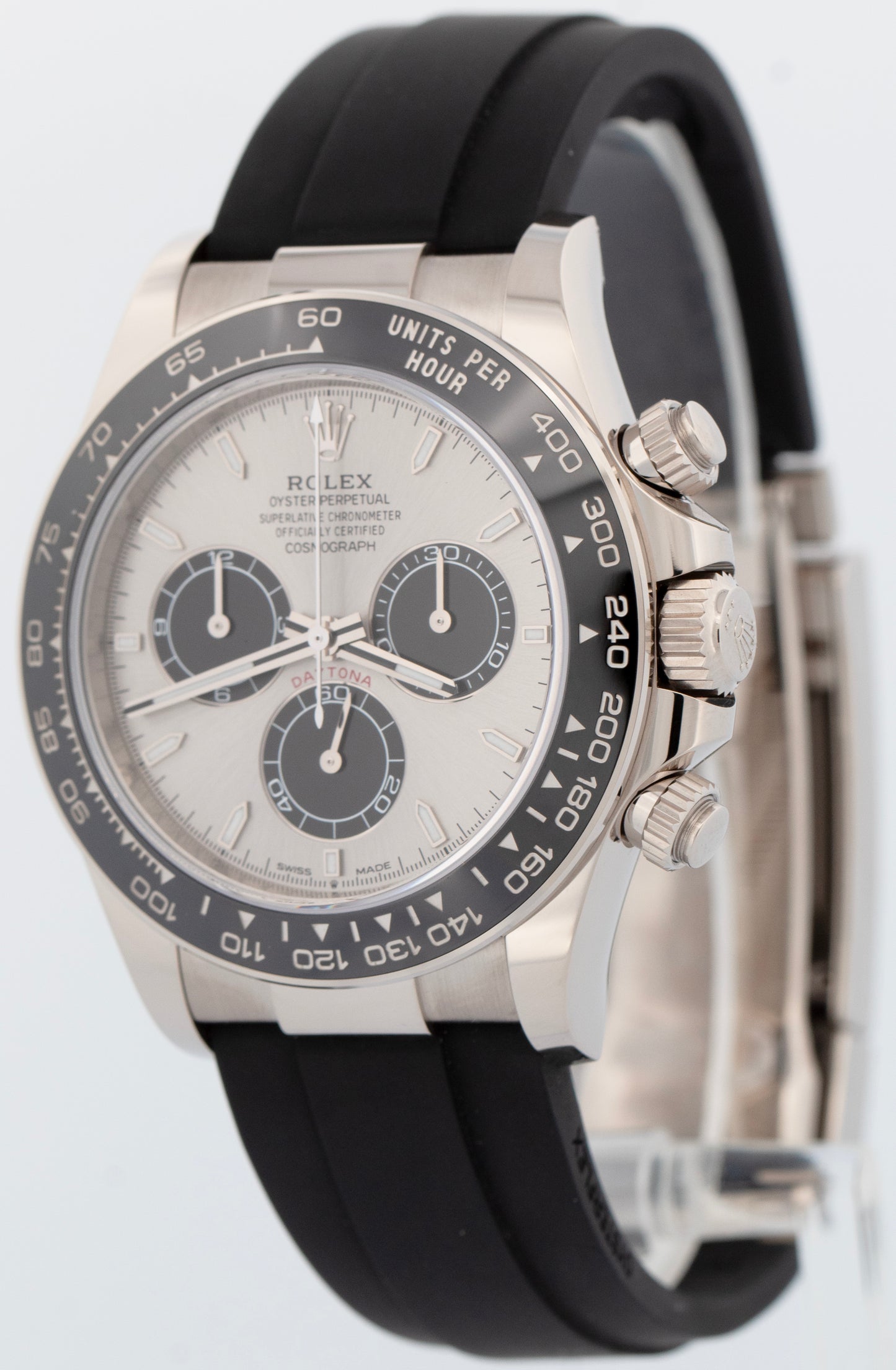 NEW SEPT 2025 PAPERS Rolex Daytona GHOST Silver 18K Gold 40mm Watch 126519LN BOX