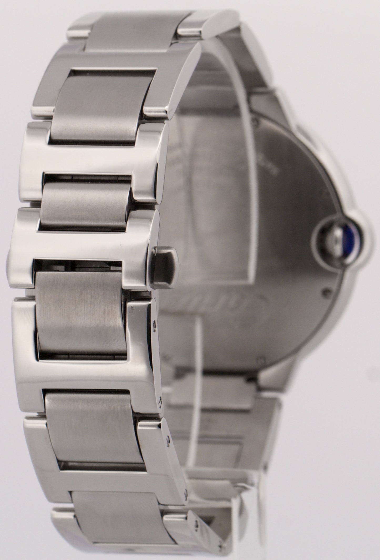 Cartier Ballon Bleu Stainless Steel SILVER Roman 42mm W69012Z4 3001 Watch