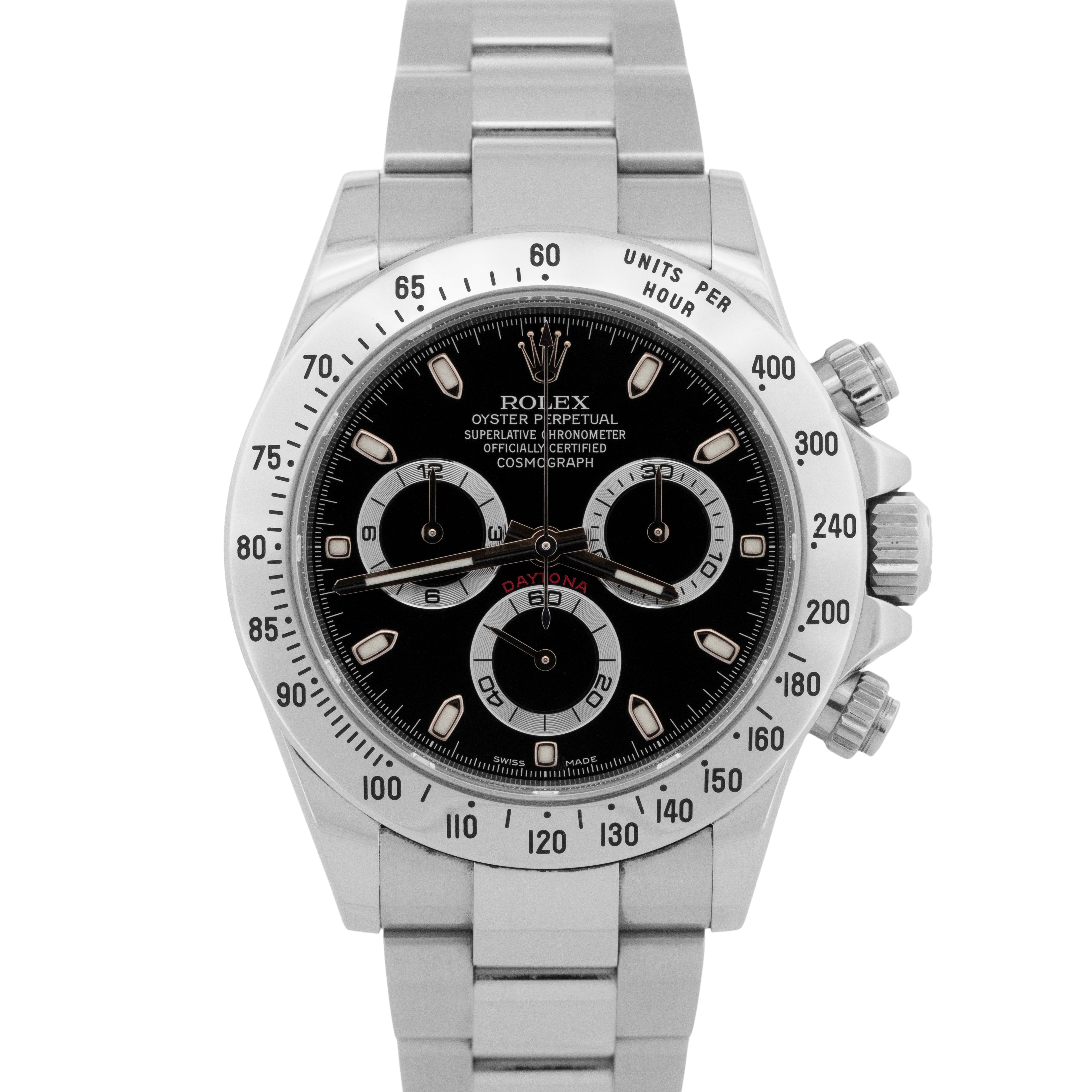 UNPOLISHED PAPERS Chromalight Rolex Daytona Cosmograph Black