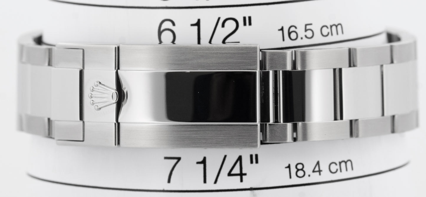 2018 PAPERS Rolex Yacht-Master BLUE Platinum 40mm Stainless Steel 116622 BOX