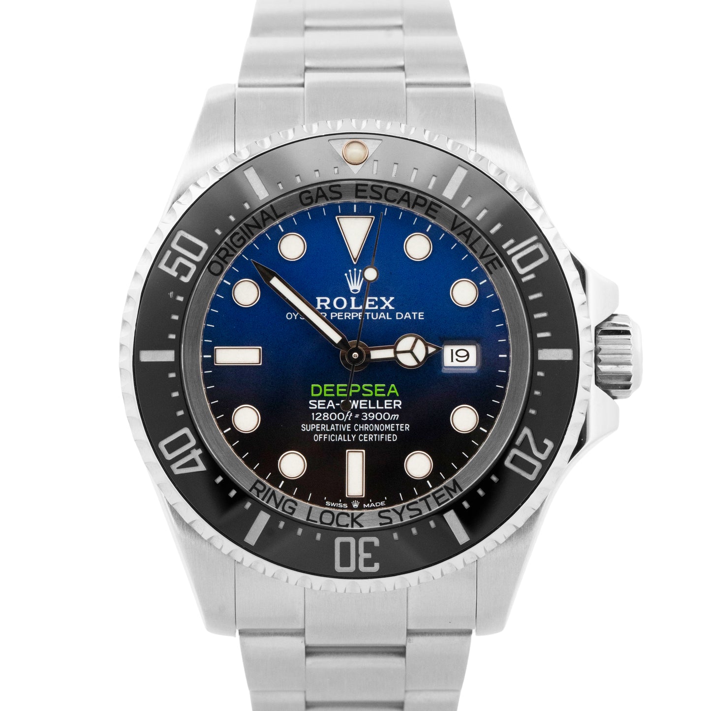 PAPERS Rolex Sea-Dweller Deepsea 126660 JAMES CAMERON Blue Steel Watch 44mm BOX