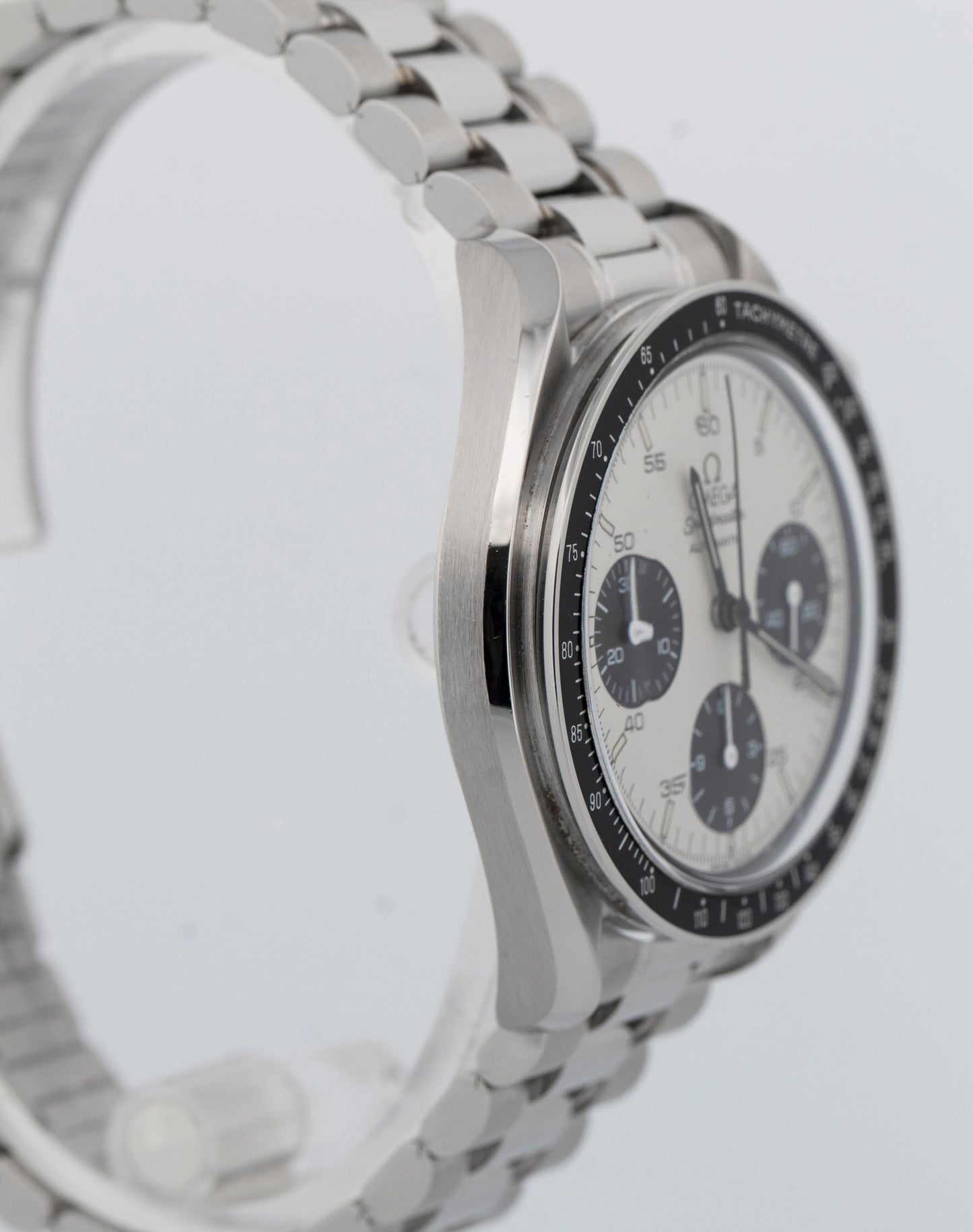 PAPERS Omega Speedmaster MARUI Reduced 39mm Black White Panda Steel 3510.21