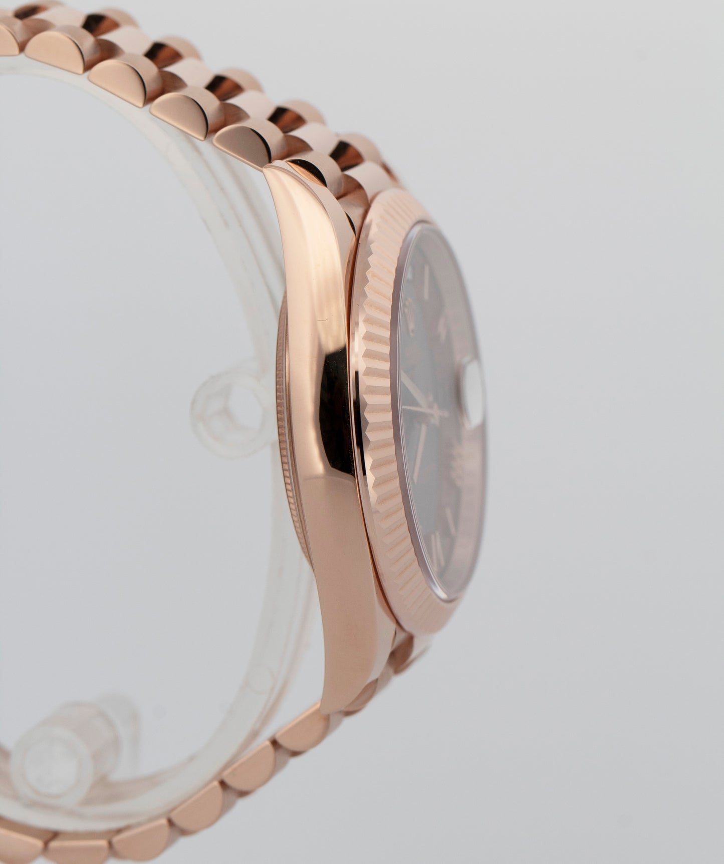 New 2026 Rolex Day-Date 40 228235 Chocolate Rose Gold 40mm Box Papers