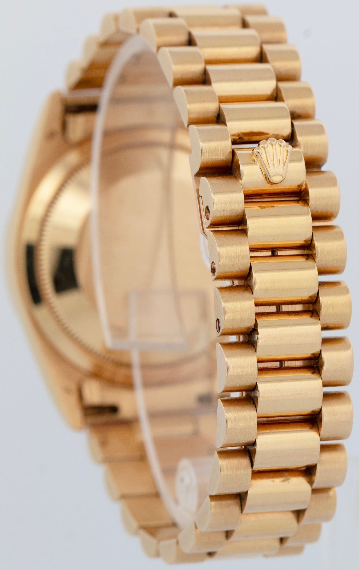 1994 PAPERS Rolex Day-Date President 36mm FACTORY DIAMOND Gold Watch 18238 BOX