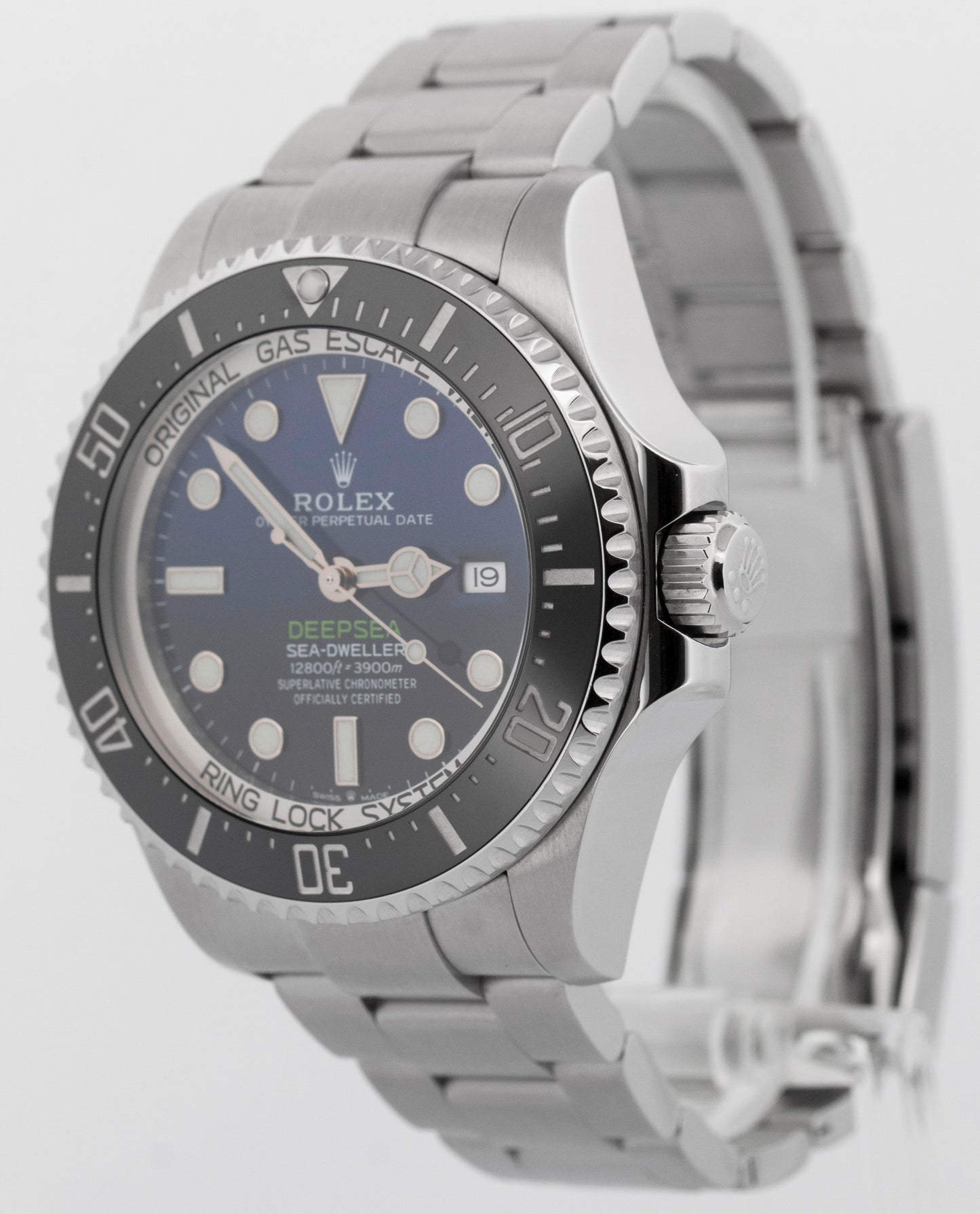 PAPERS Rolex Sea-Dweller Deepsea 126660 JAMES CAMERON Blue Steel Watch 44mm BOX