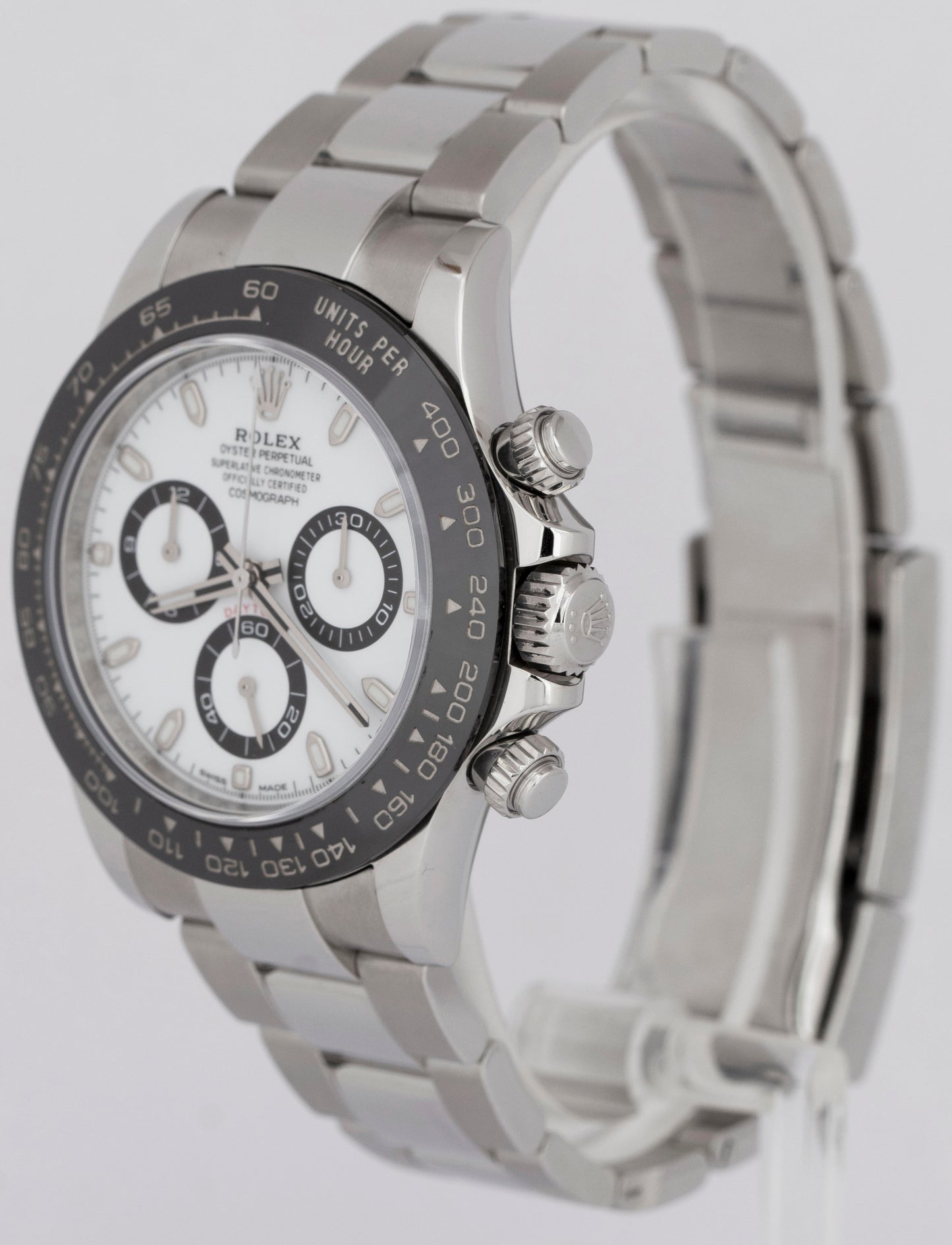 2022 NEW PAPERS Rolex Daytona Cosmograph 40mm PANDA Steel Watch 116500 LN BOX