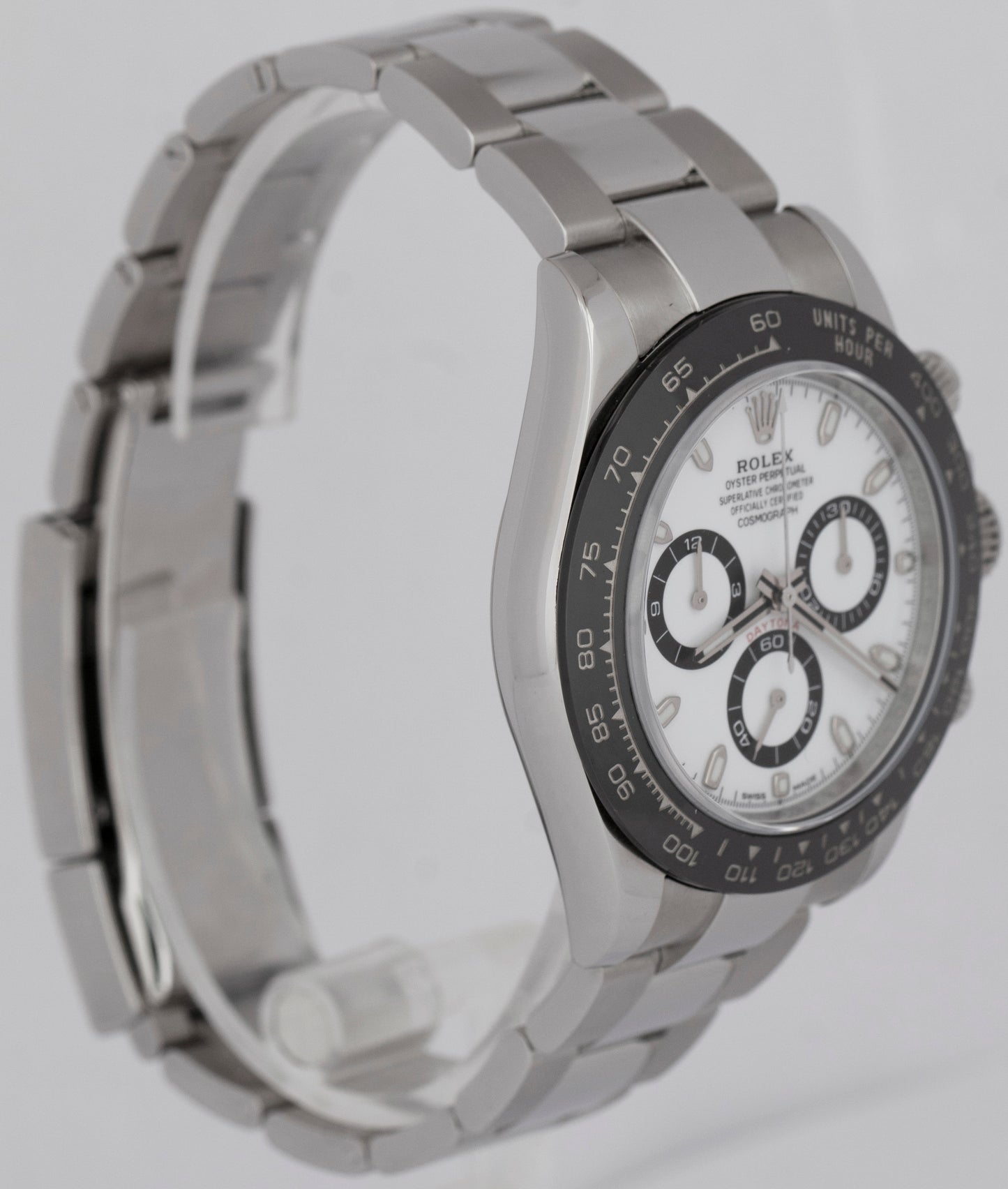 2022 NEW PAPERS Rolex Daytona Cosmograph 40mm PANDA Steel Watch 116500 LN BOX